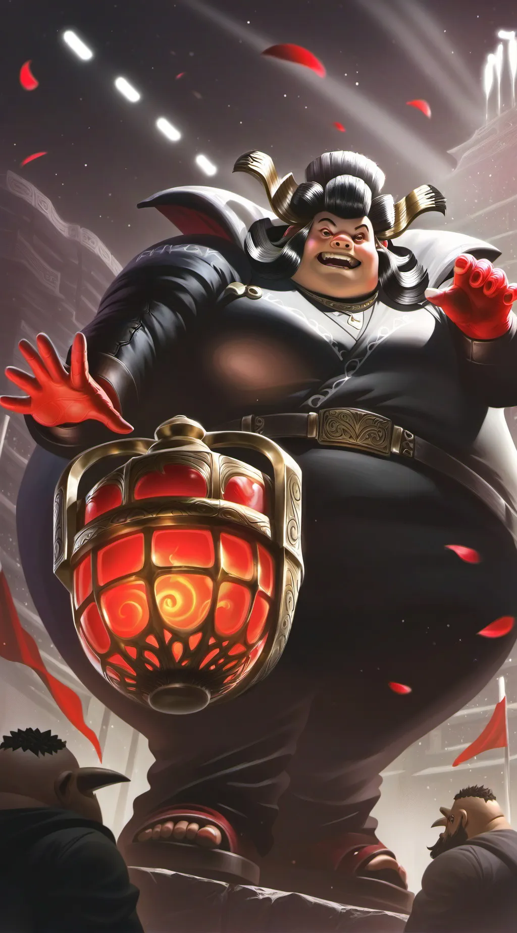 ai character: Pamela background