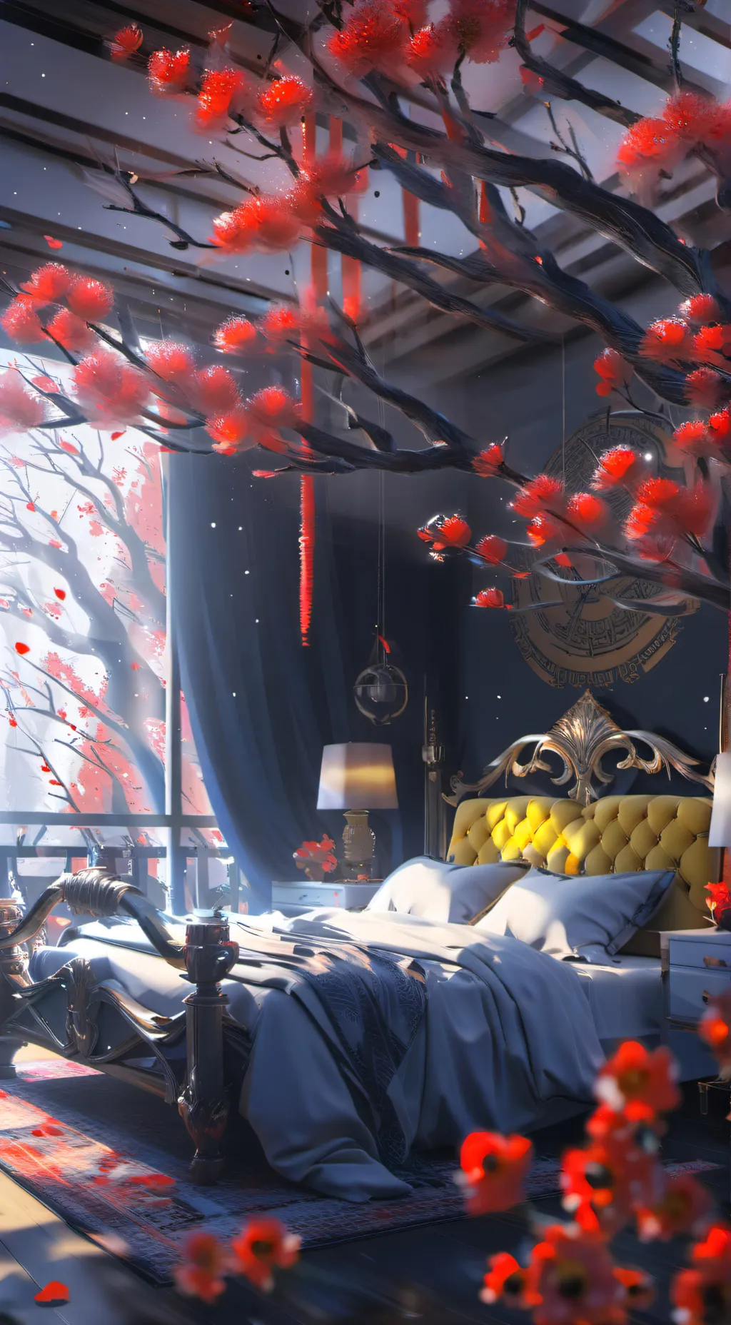 ai character: alastor  background