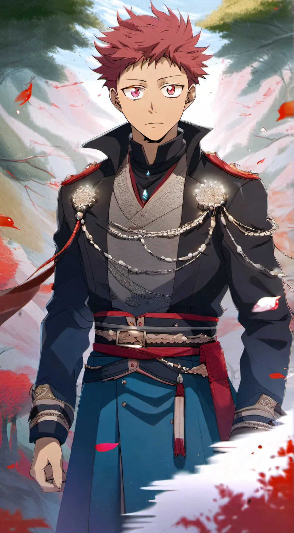 ai character: Yuji itatori background