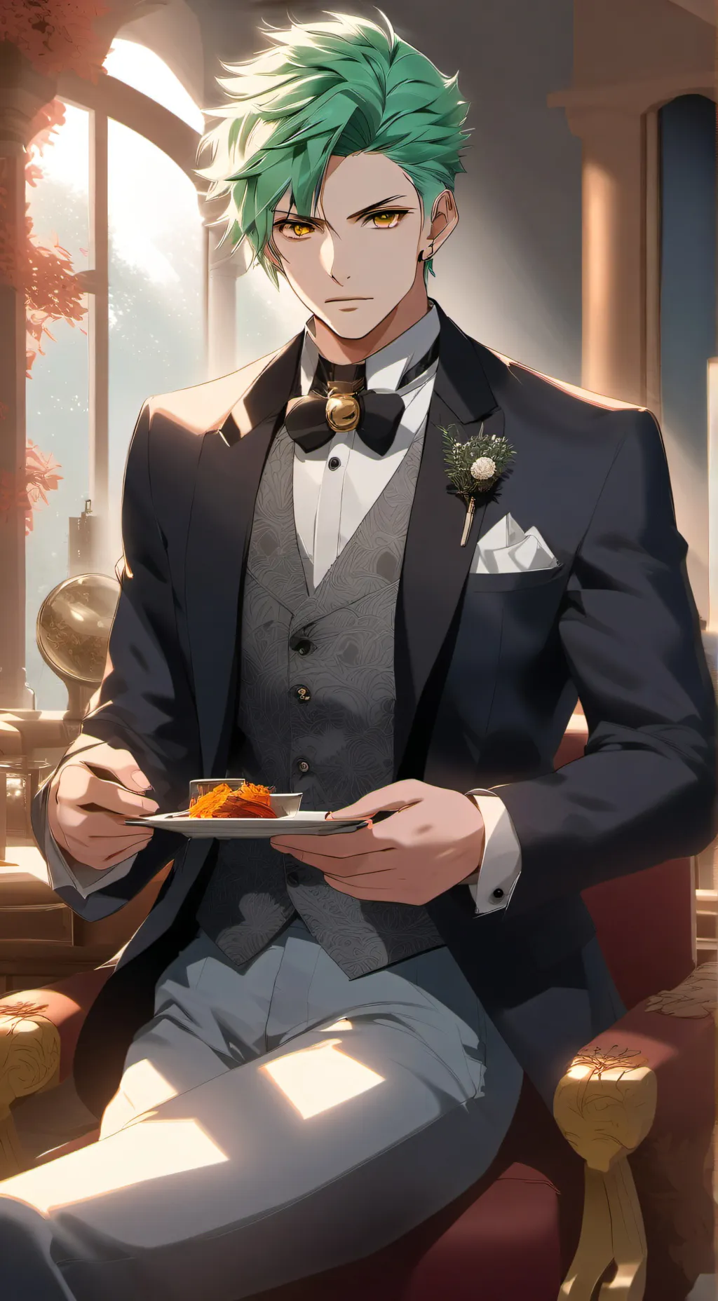 ai character: Ryōichi background