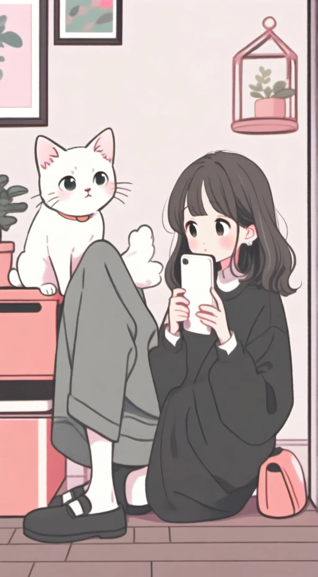 ai character: Wenda background