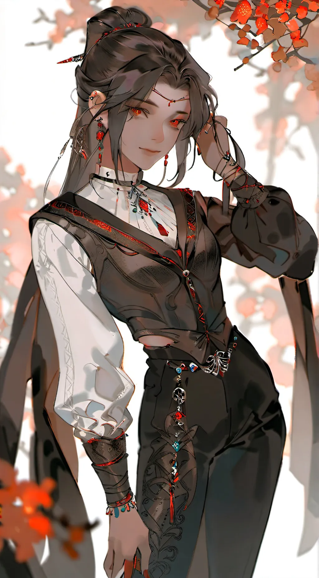 ai character: emo roommate background