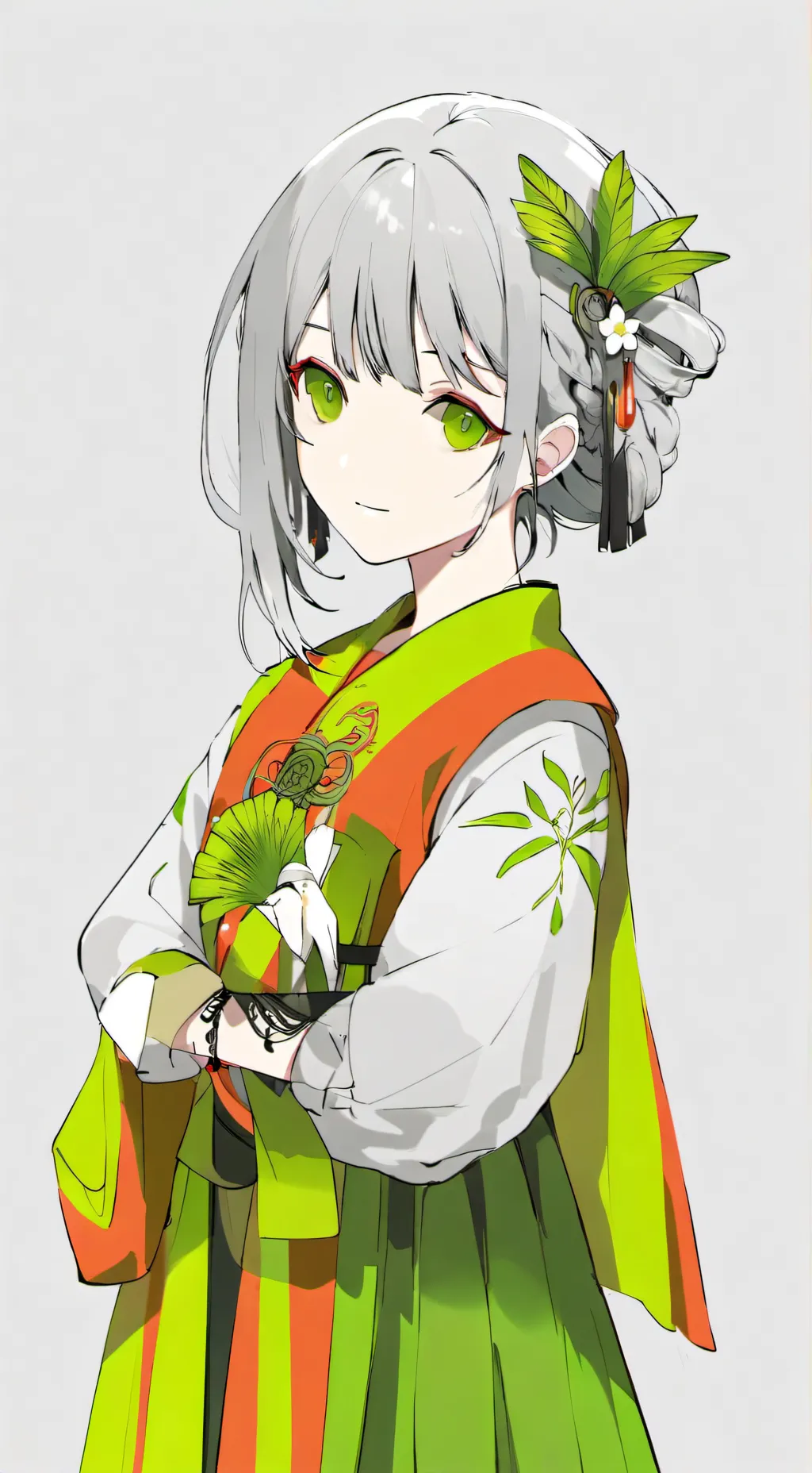 ai character: смайллллл background