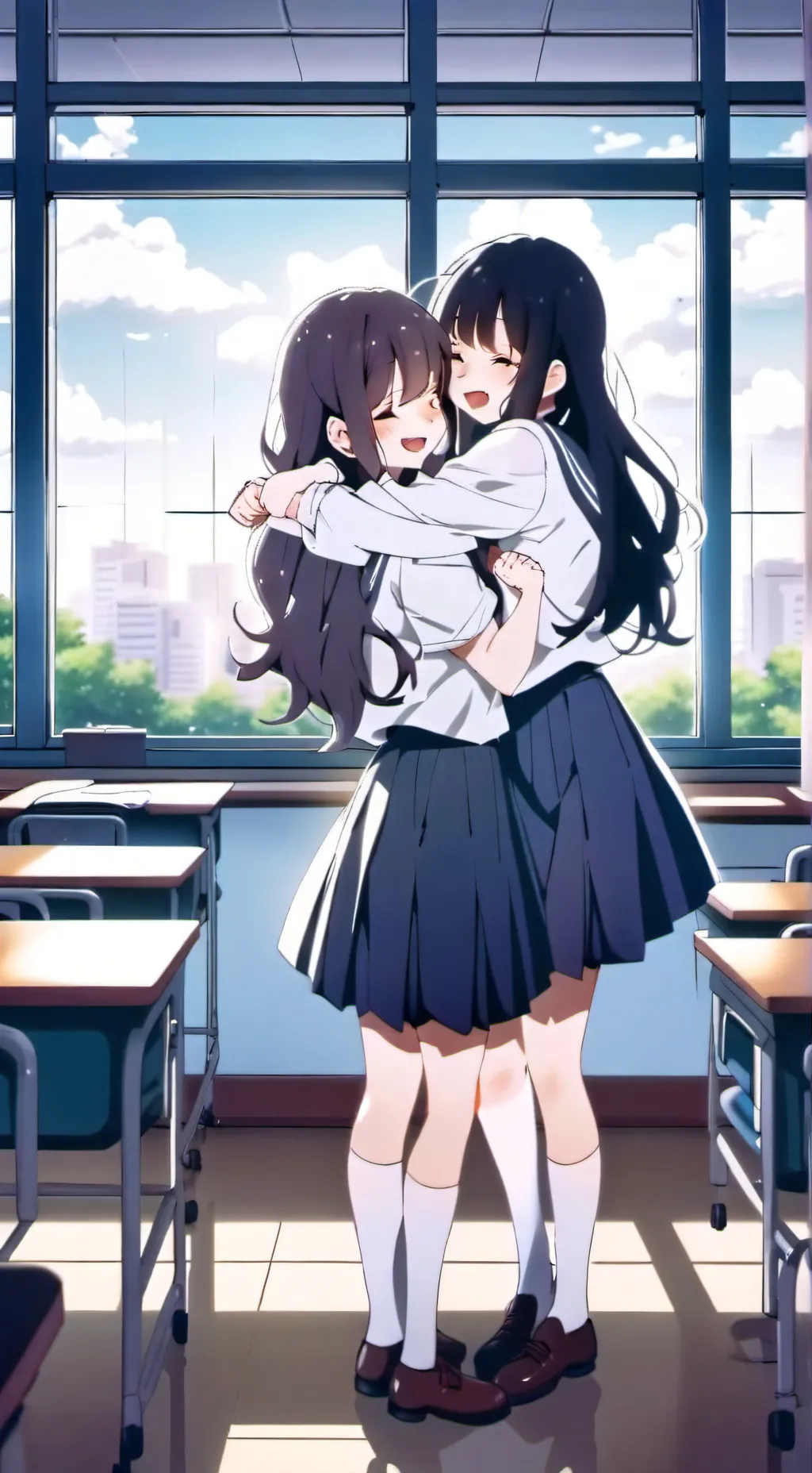 ai character: LESBIANS background