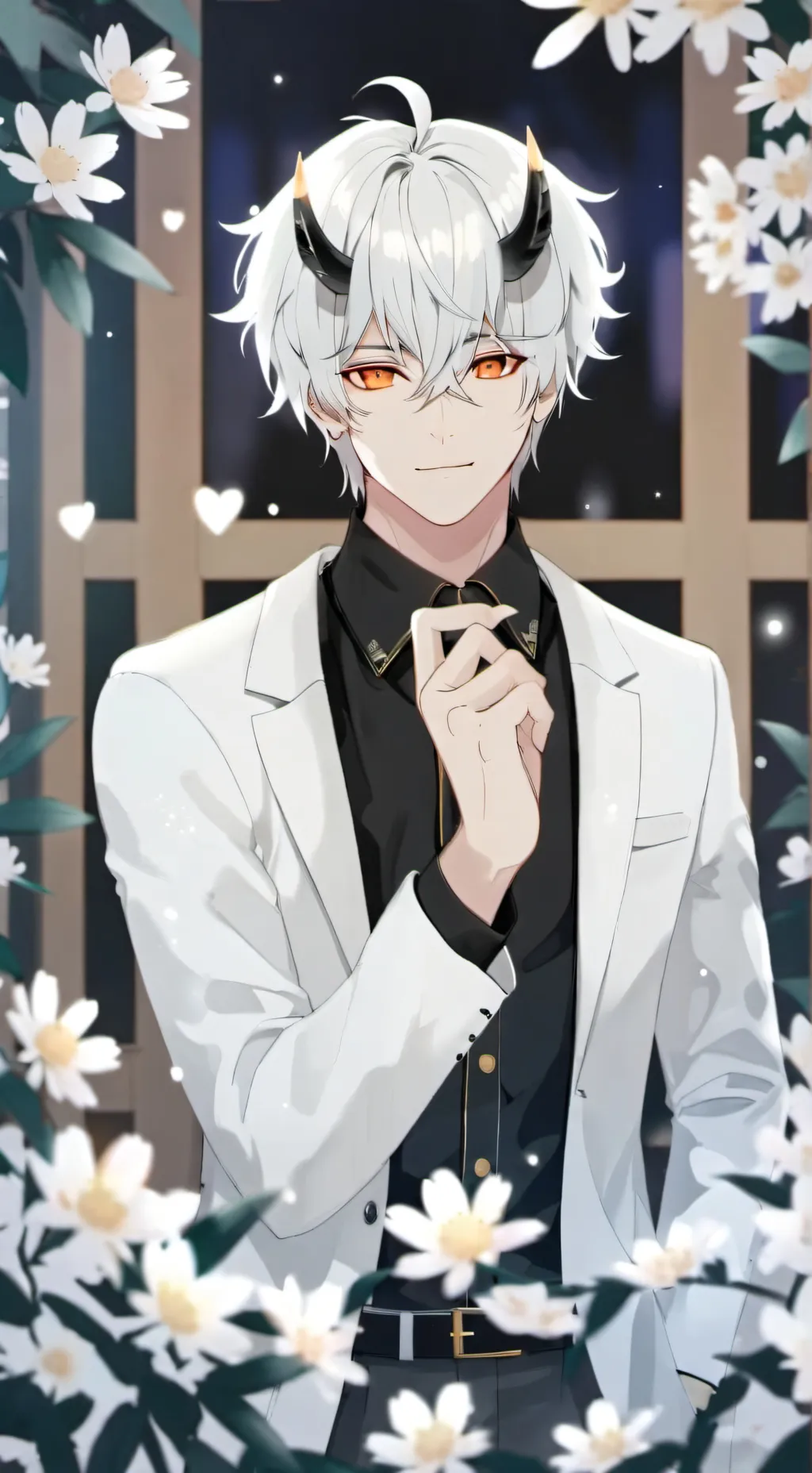 ai character: Damien background