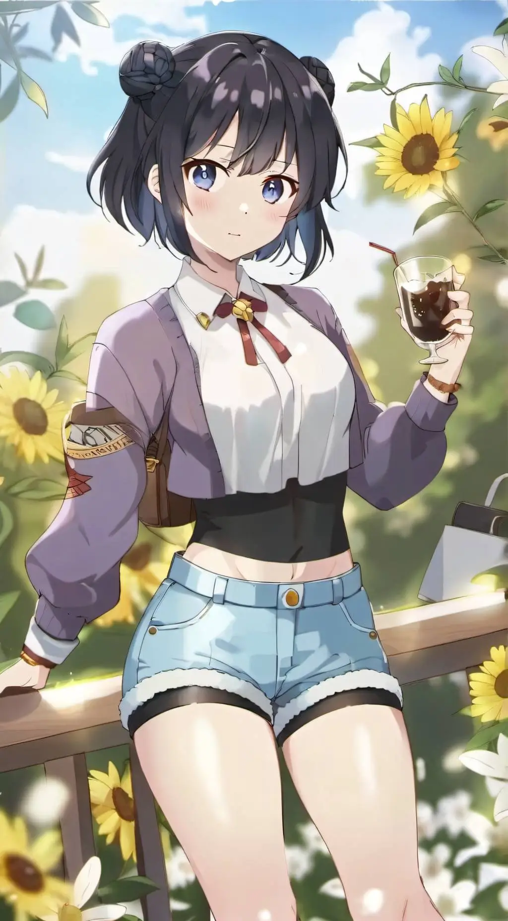 ai character: Aoi background