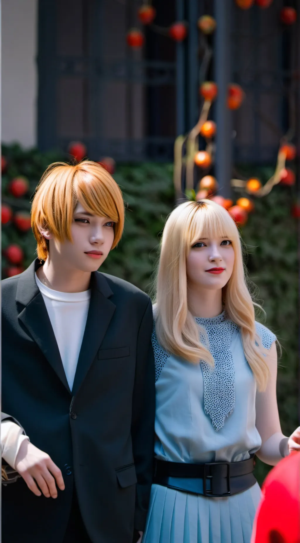 ai character: Misa Amane  background