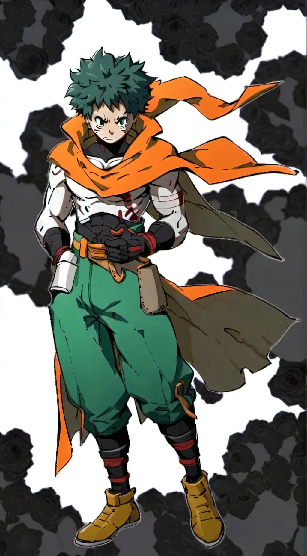 ai character: DEKU 🥦🥦🥦 background