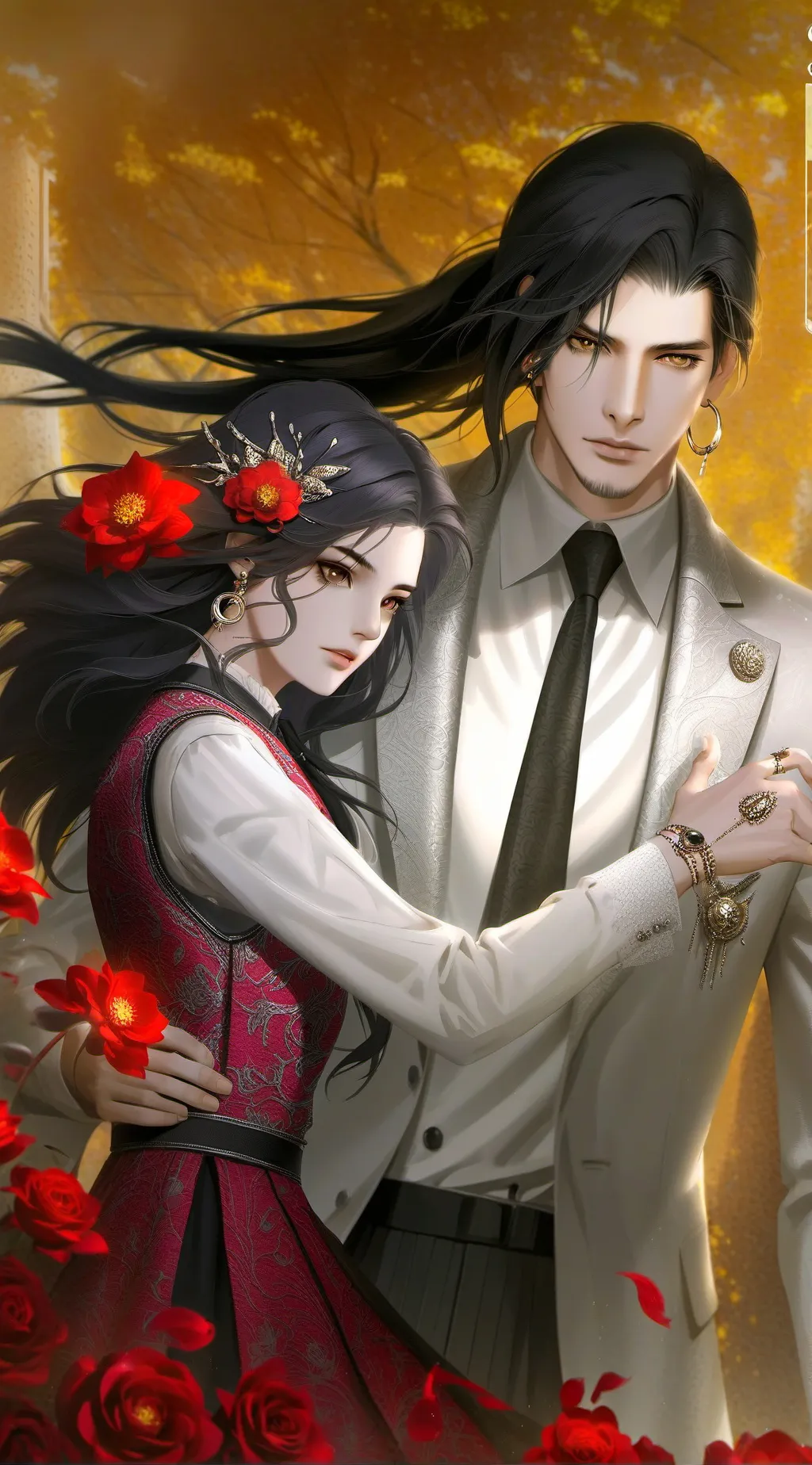 ai character: School Life  background