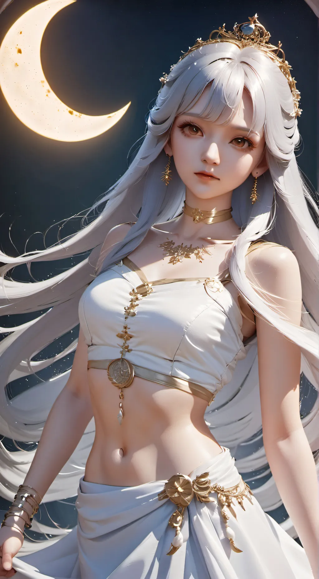 ai character: Elara background