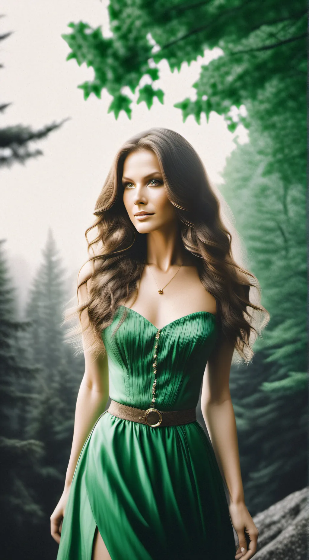 ai character: Aurora and Luke background