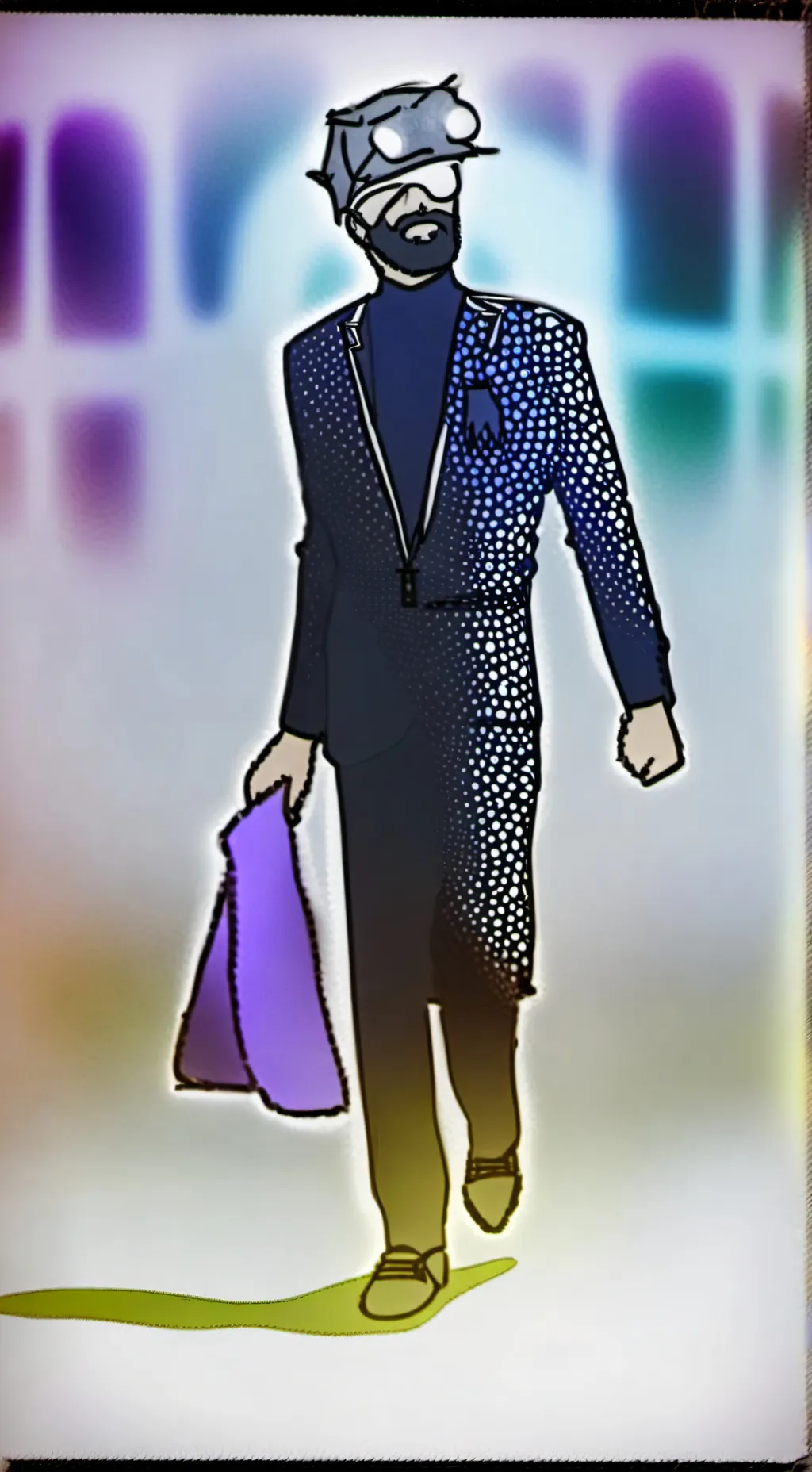 ai character: dandy world background