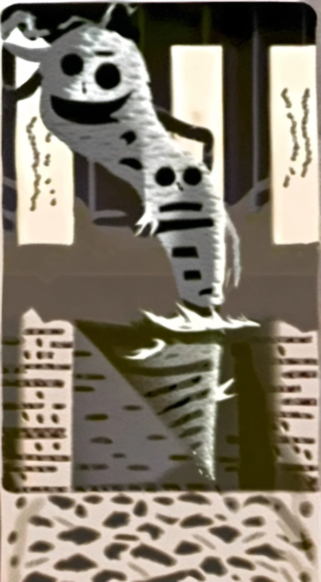 ai character: HELP PLZ background