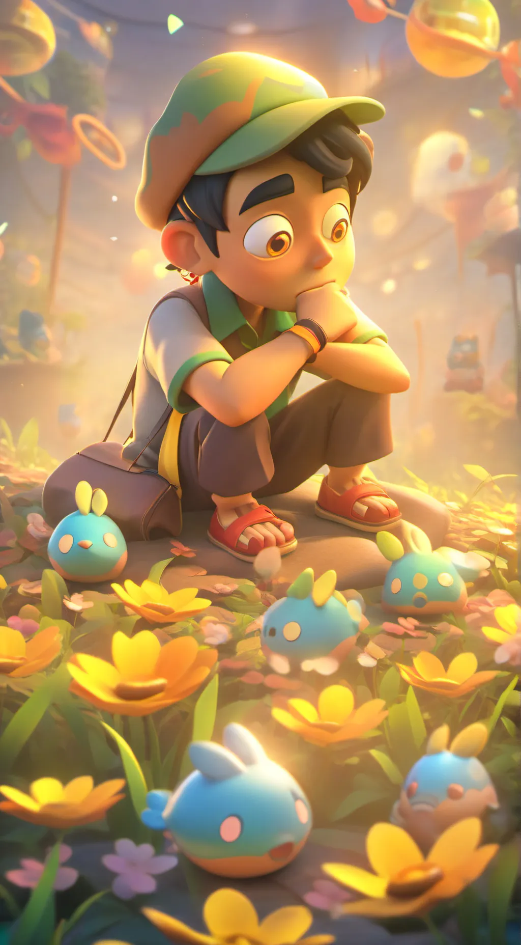 ai character: Boat Trip background