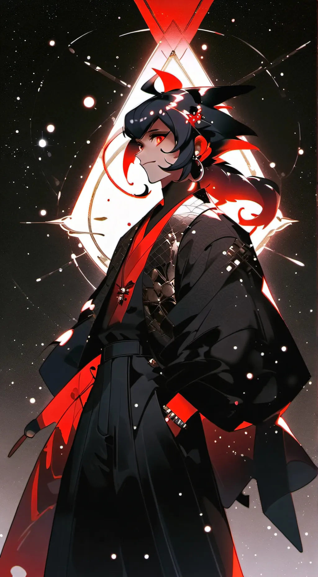 ai character: samurái  background