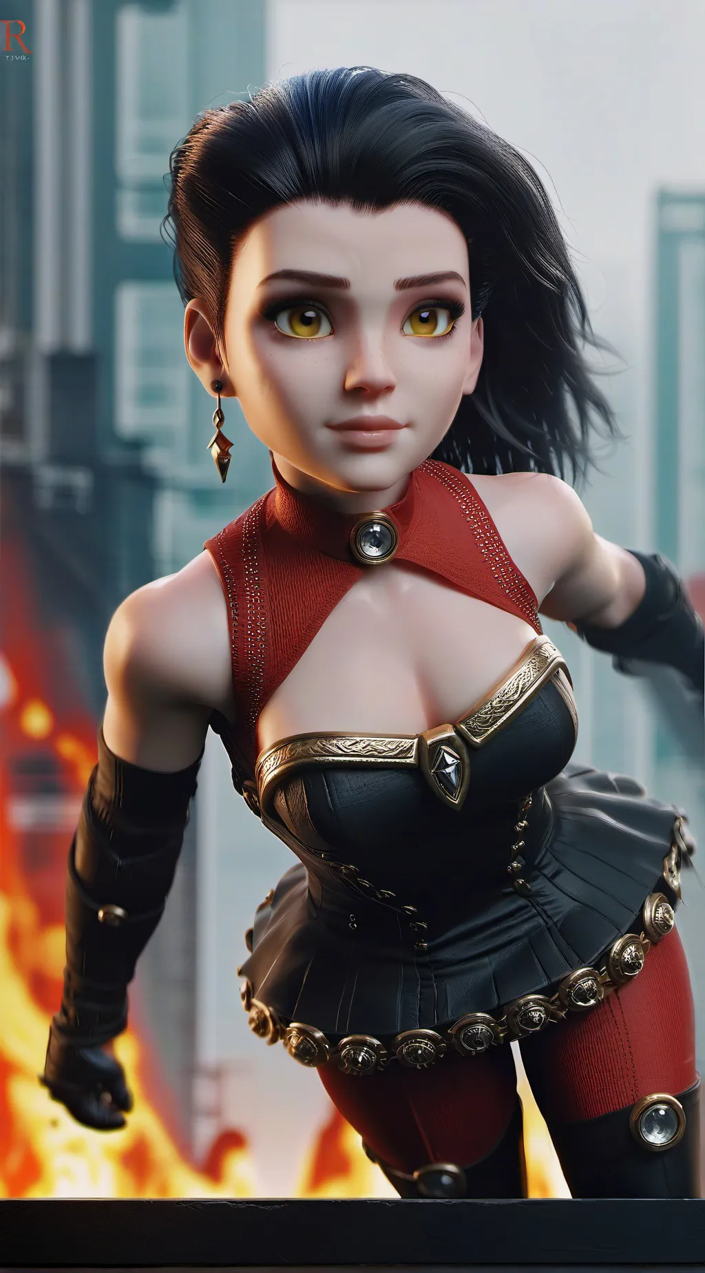 ai character: Amelia background