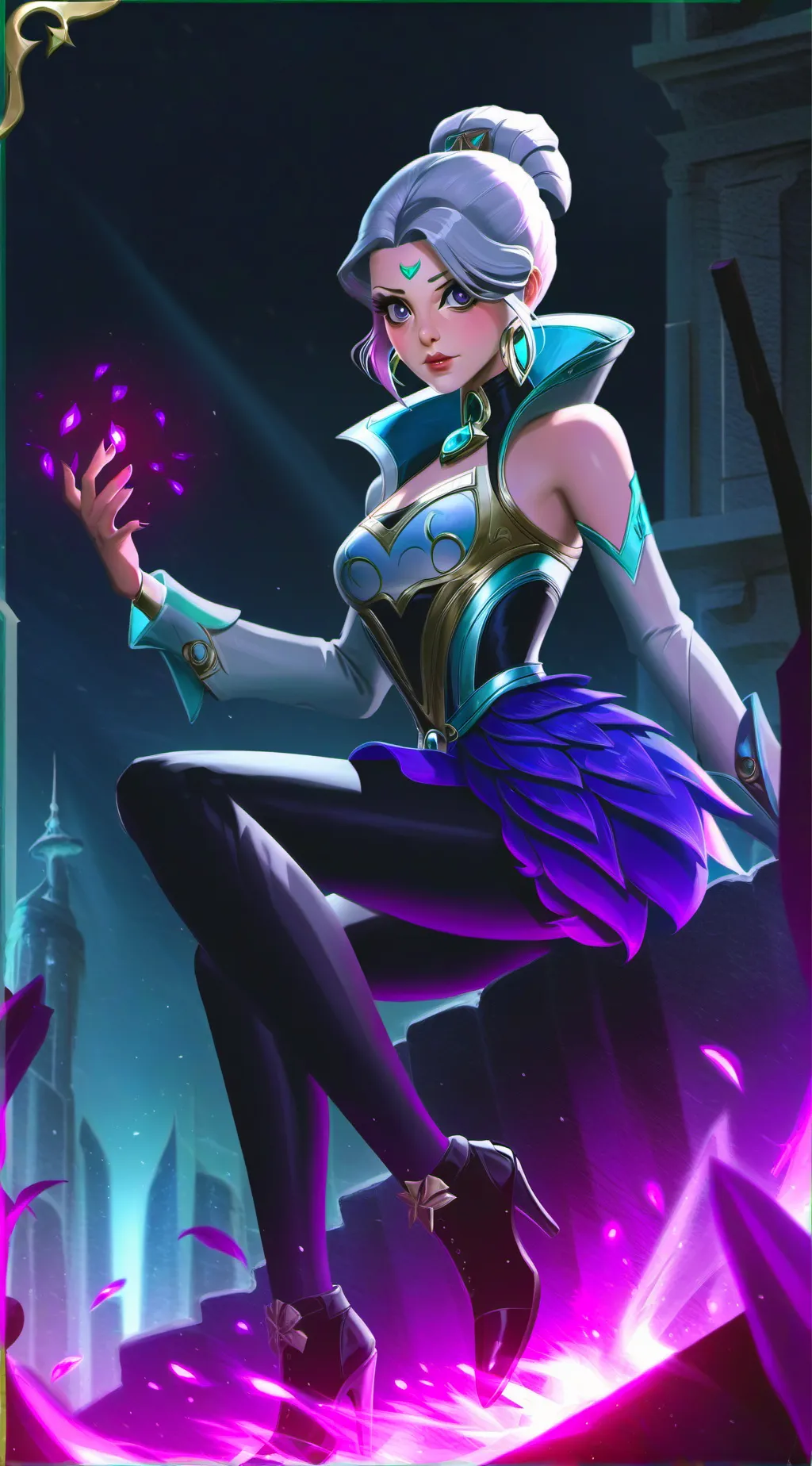 ai character: kira background