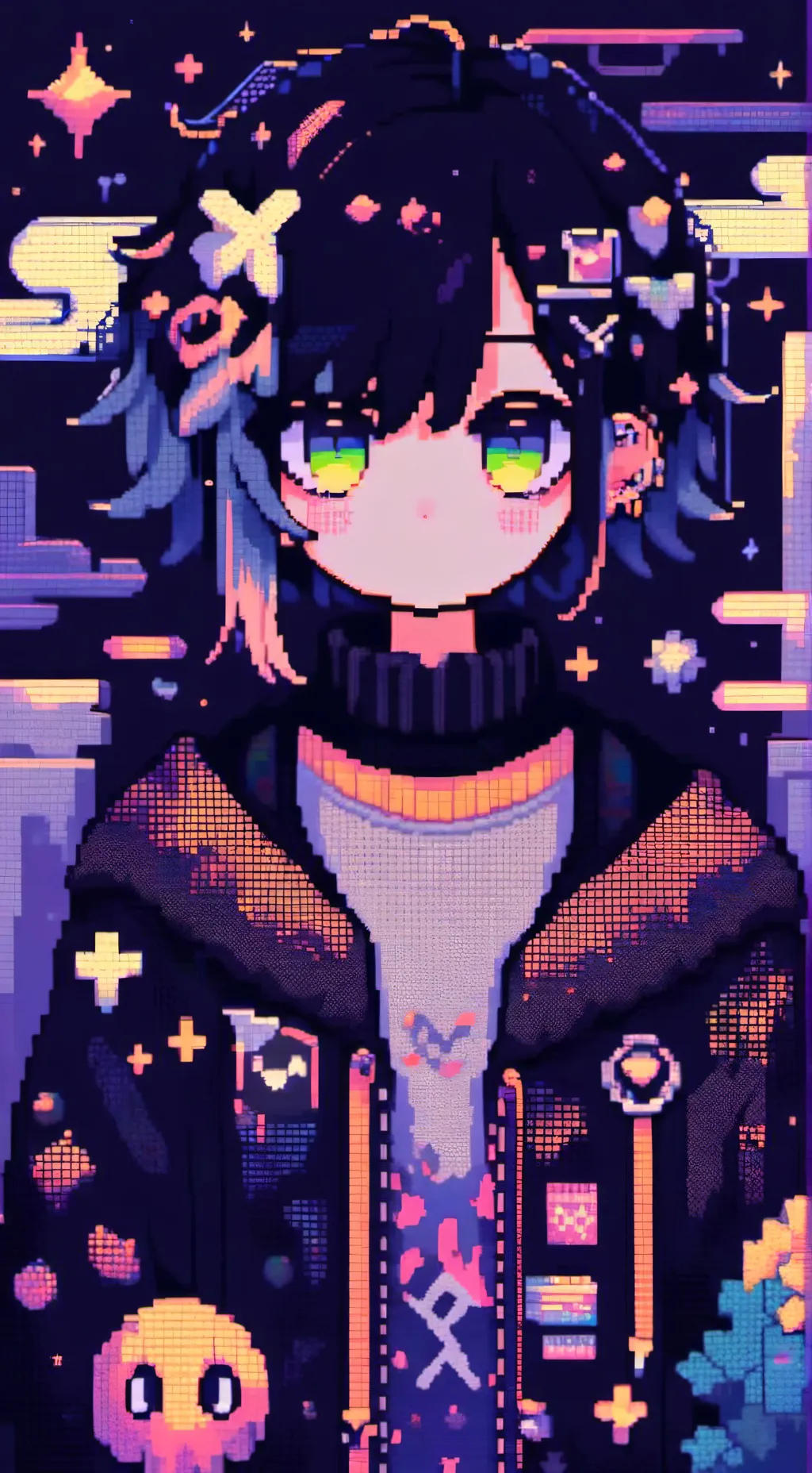 ai character: Mikey￼ background