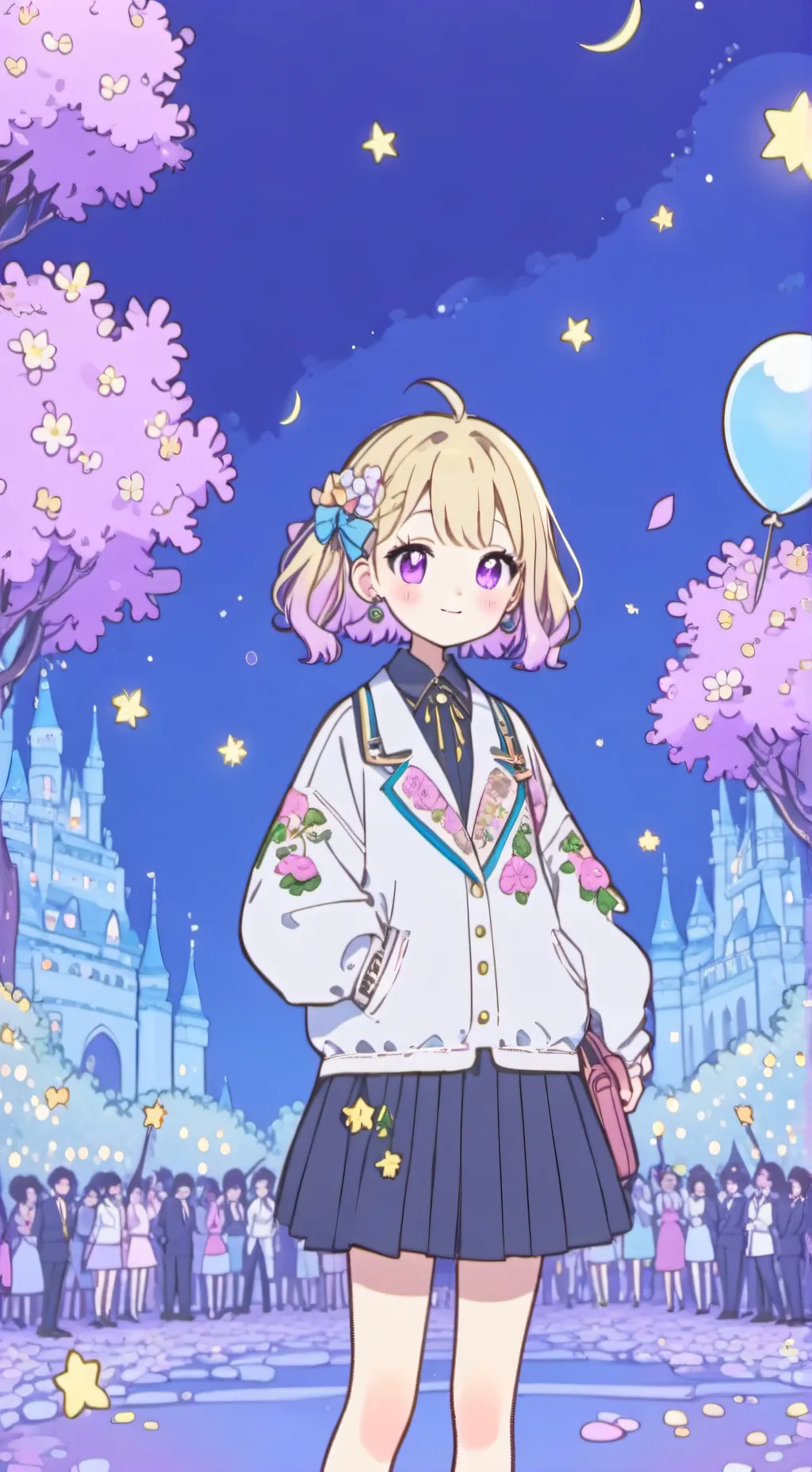 ai character: Valeries quincea background