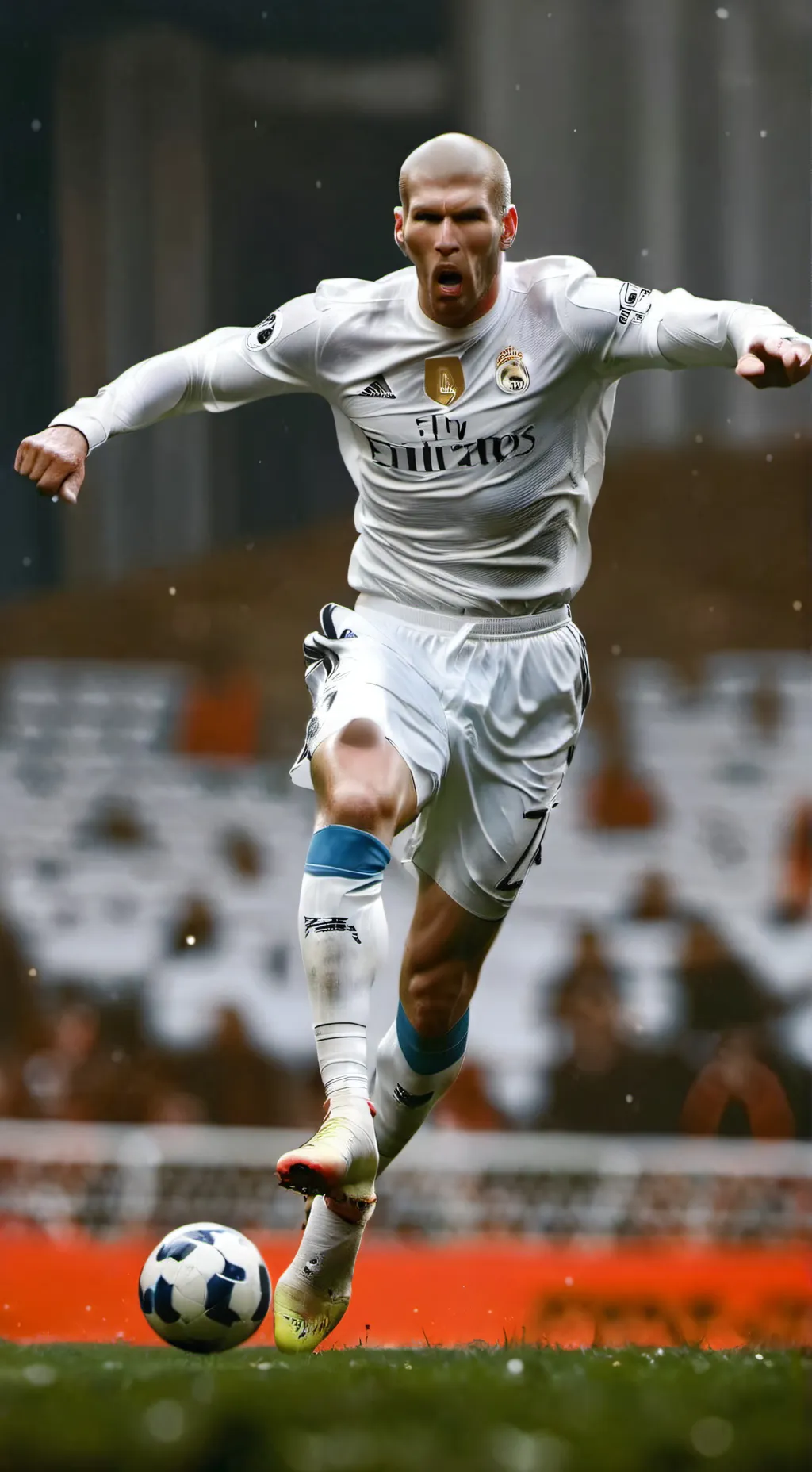 ai character: zinedine zidane background