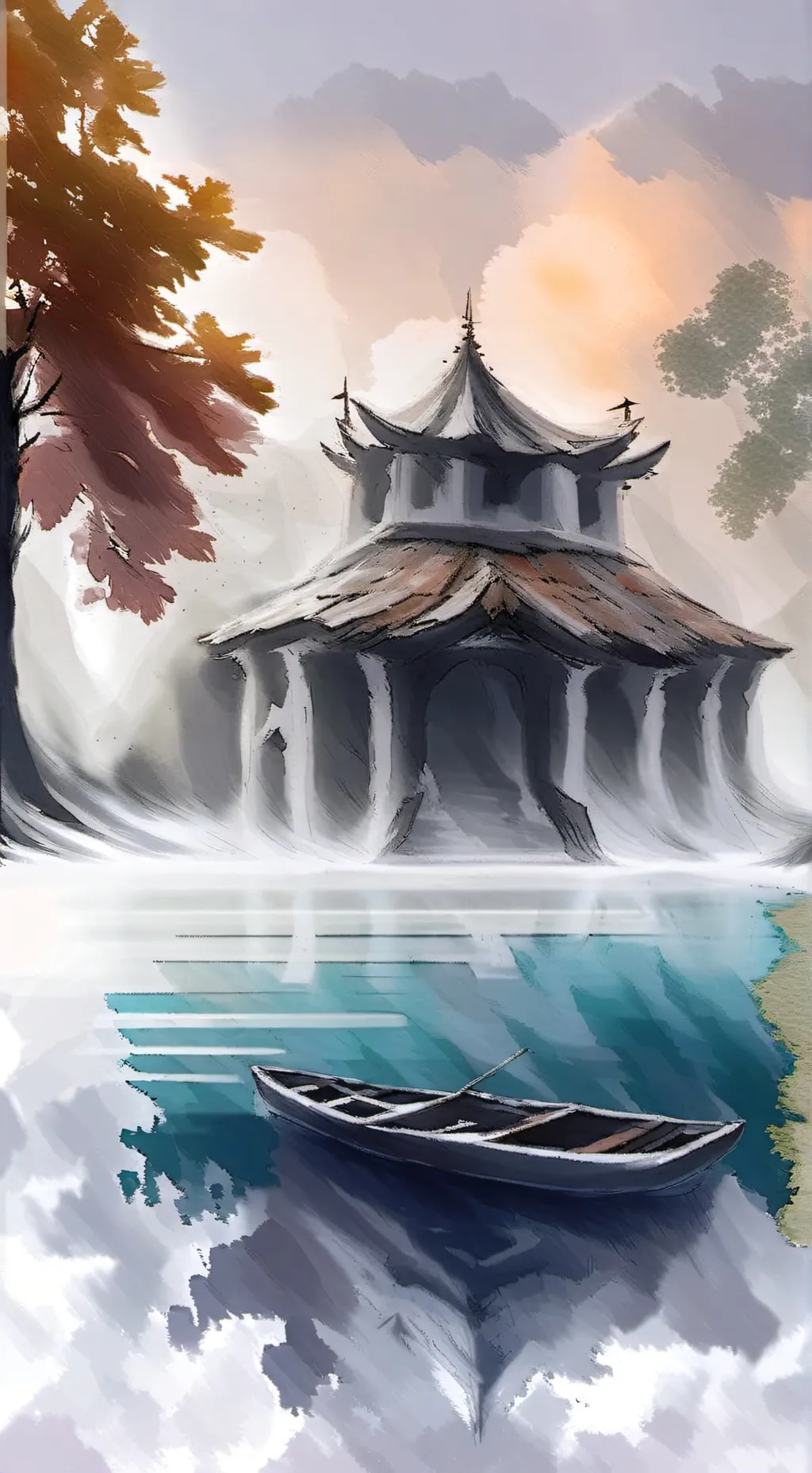 ai character: Salón de clases  background