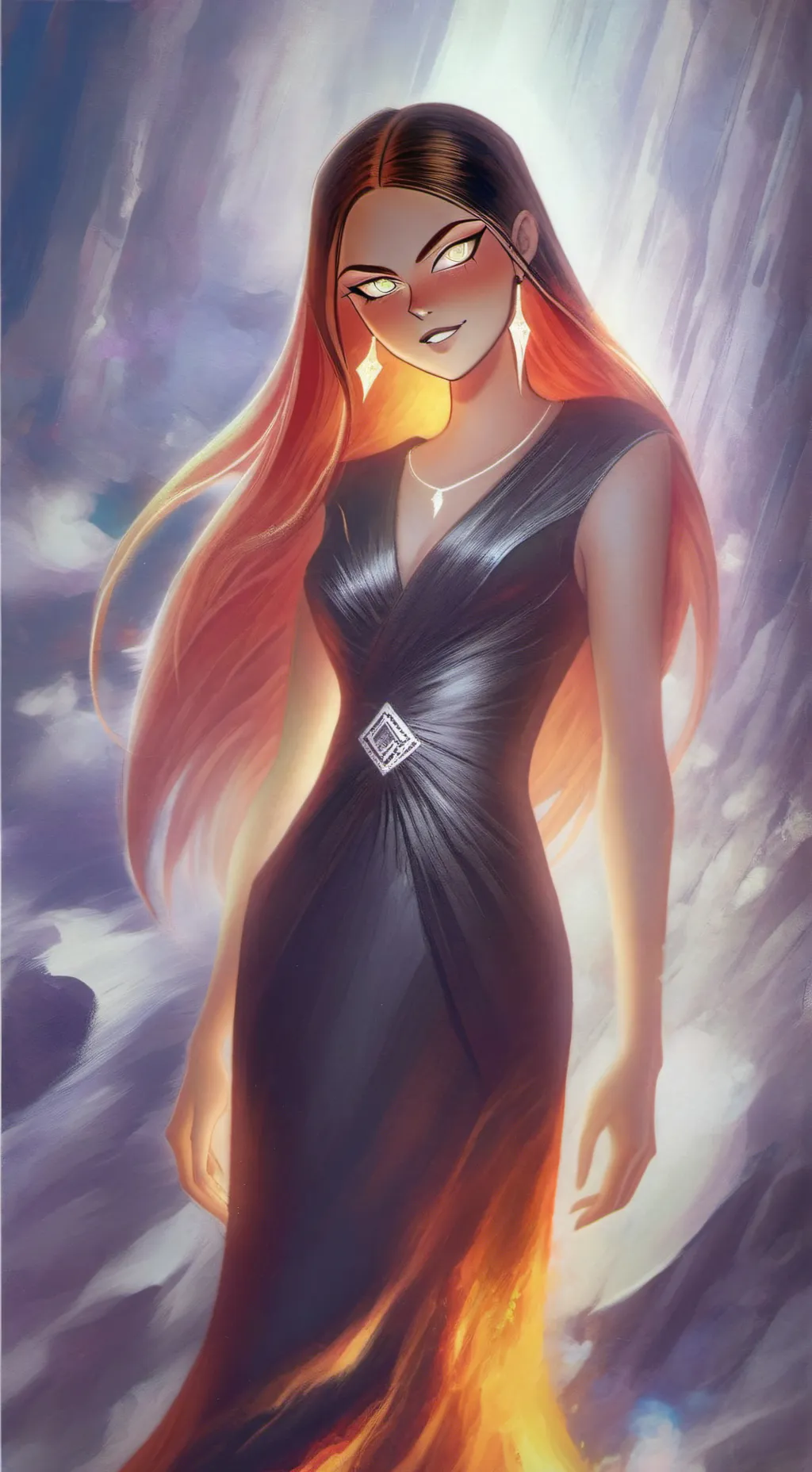 ai character: Teka Todoroki  background