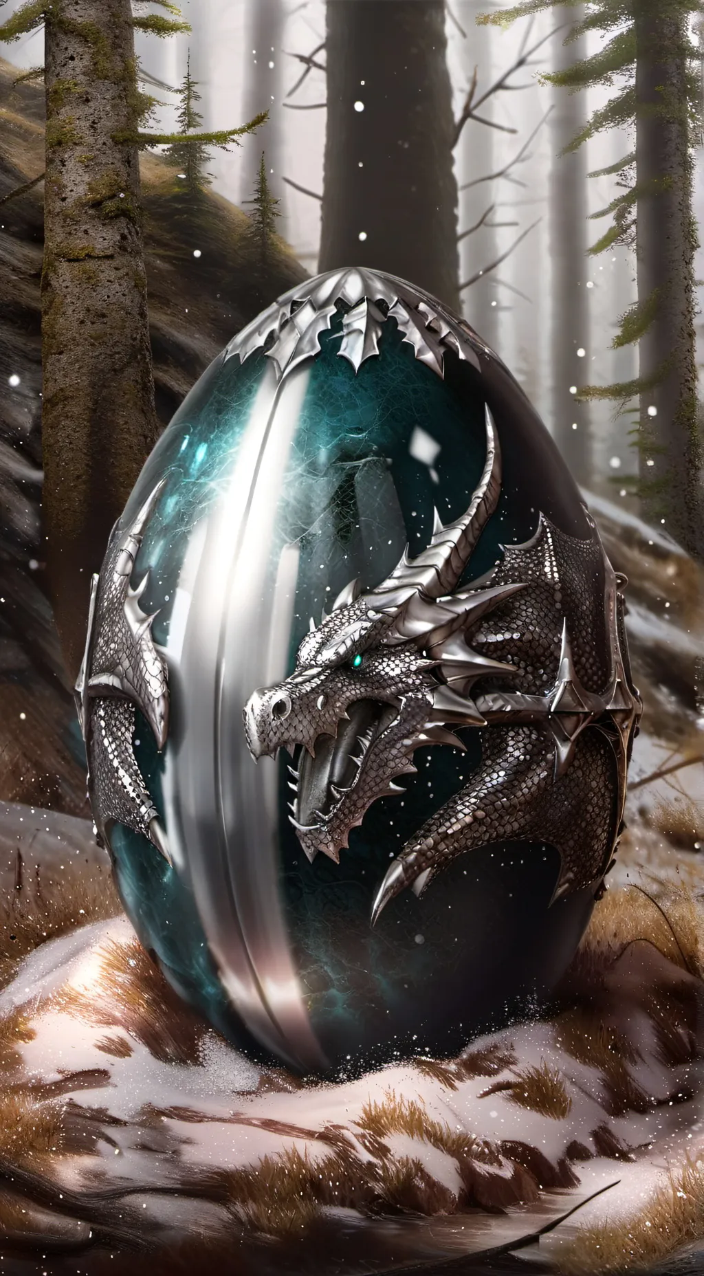 ai character: ￼Qibli + Moon￼ background