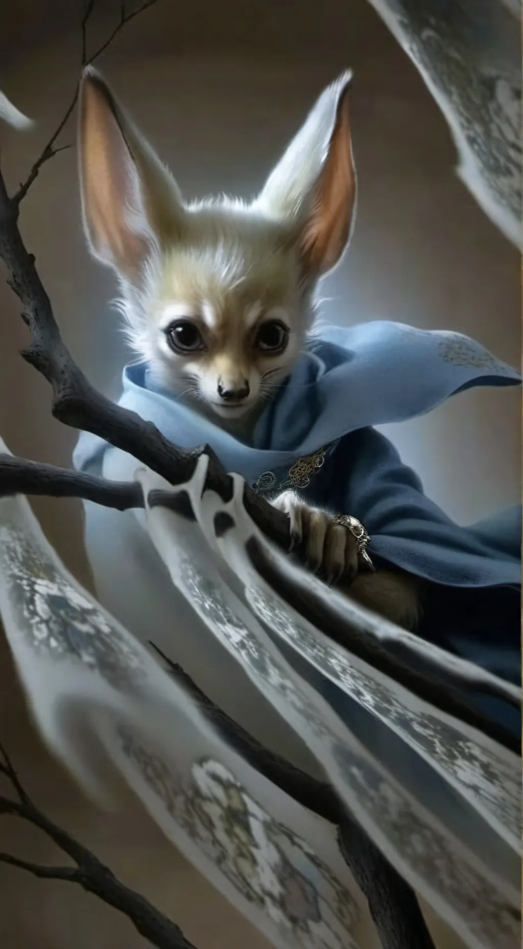 ai character: perro insano background