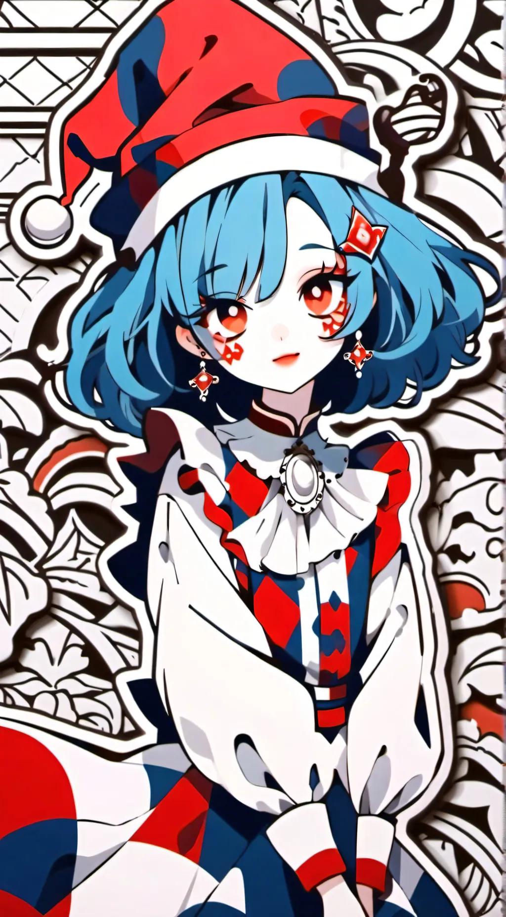 ai character: pomni background