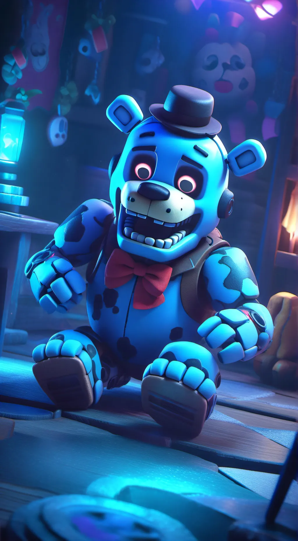 ai character: pizzeria simulator background