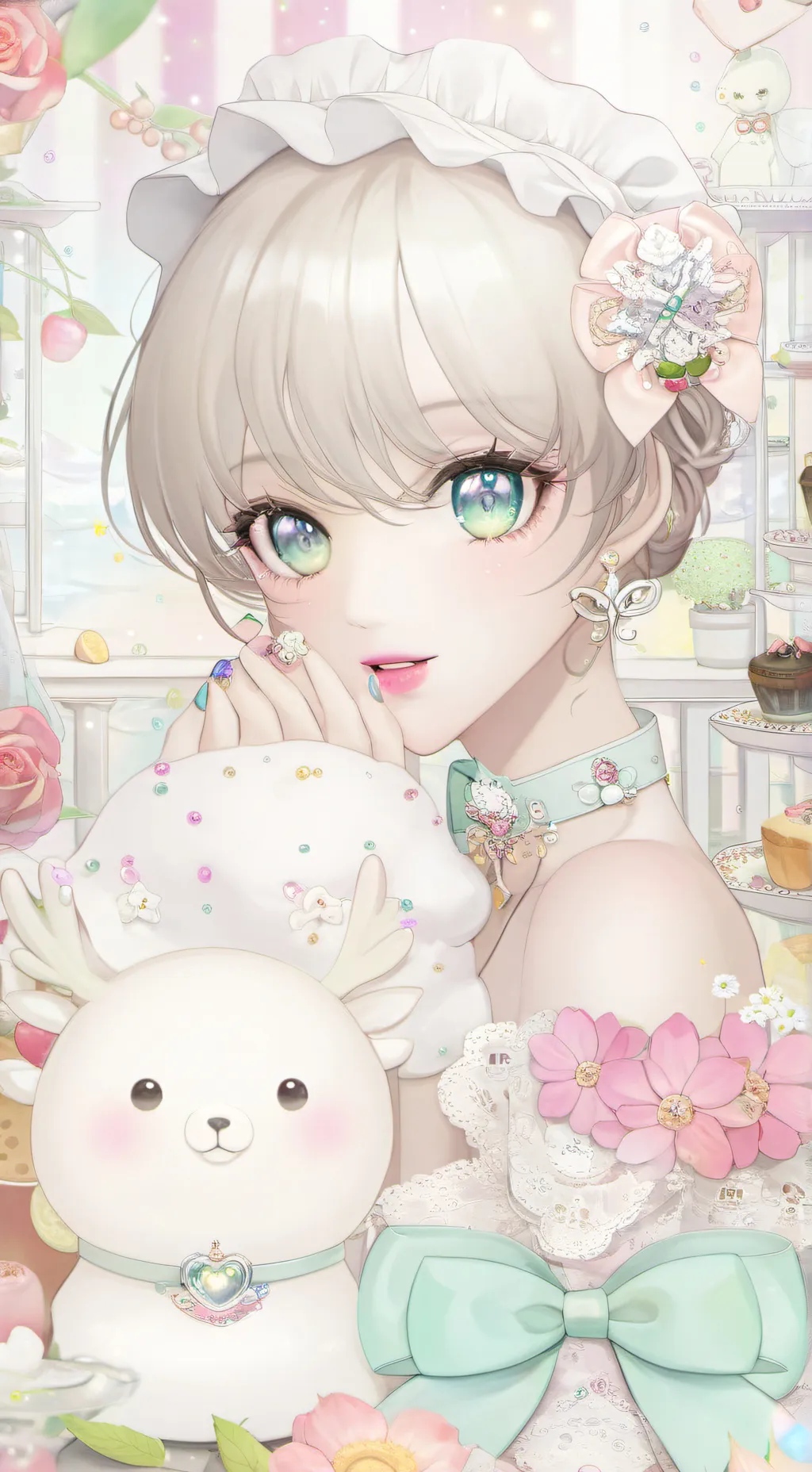 ai character: Angela background