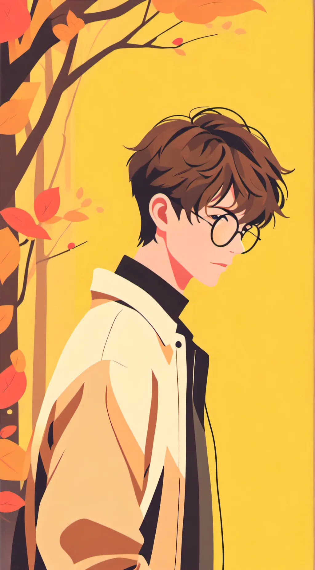 ai character: HARRY POTTER background