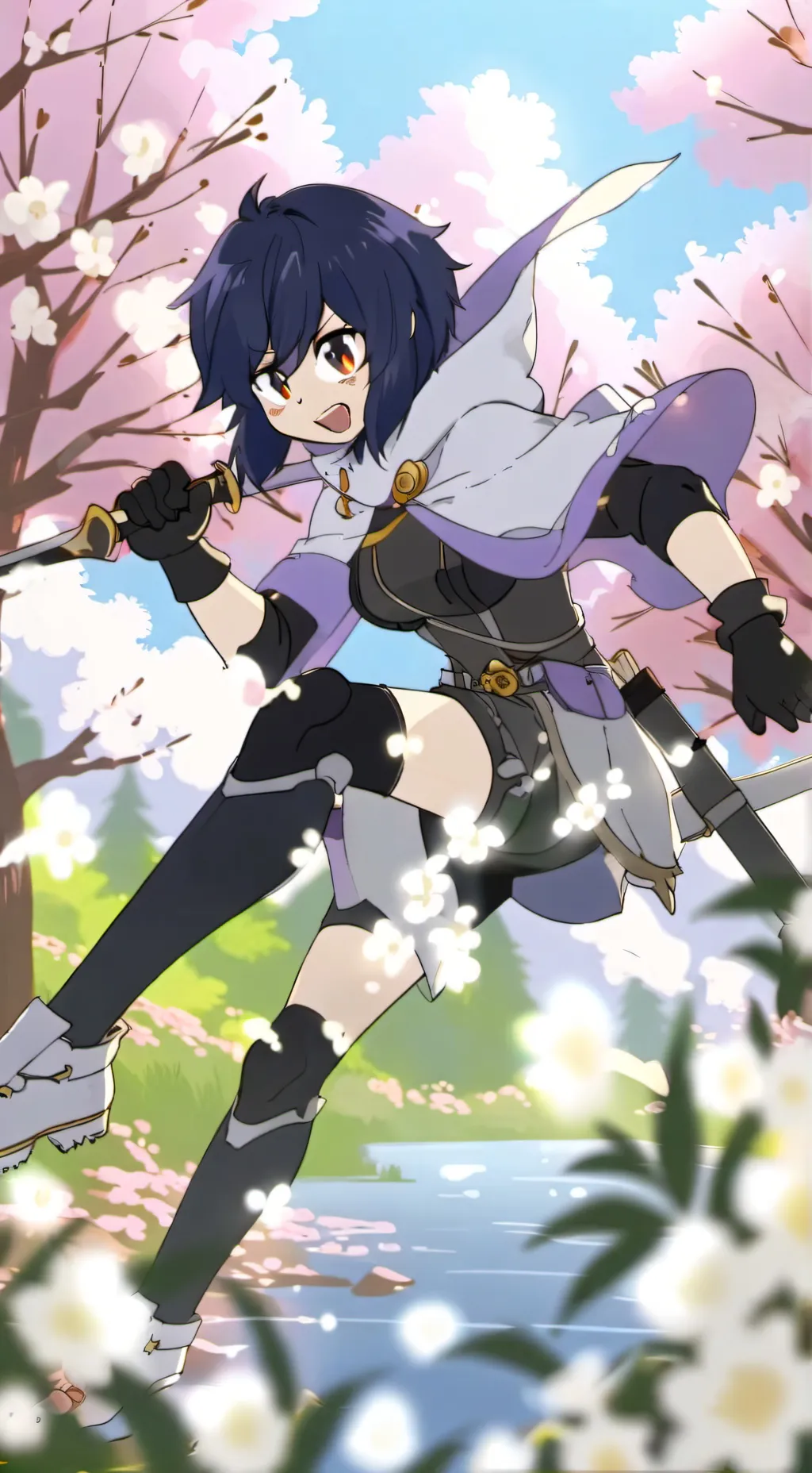 ai character: deku AU background