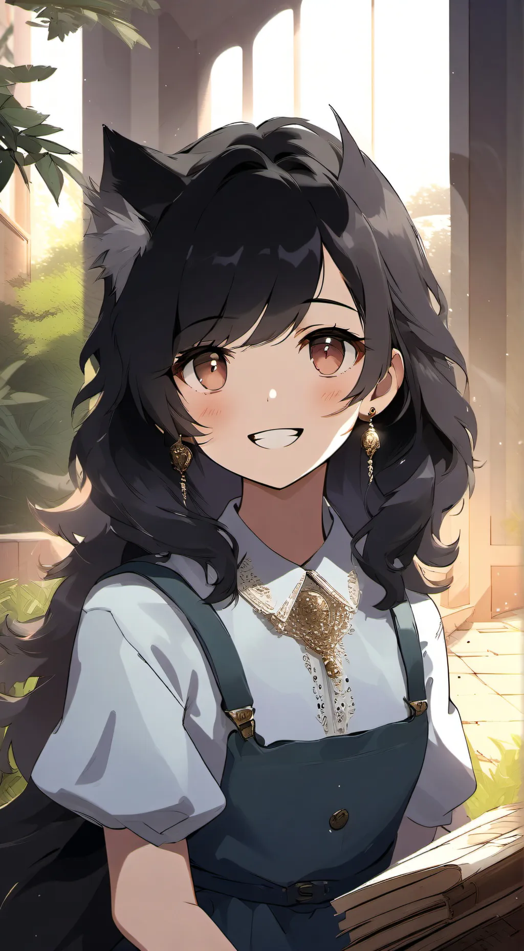 ai character: nia background