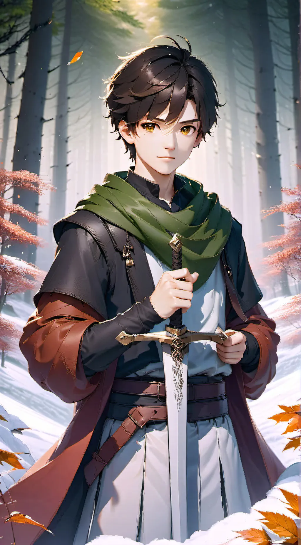 ai character: Kael background