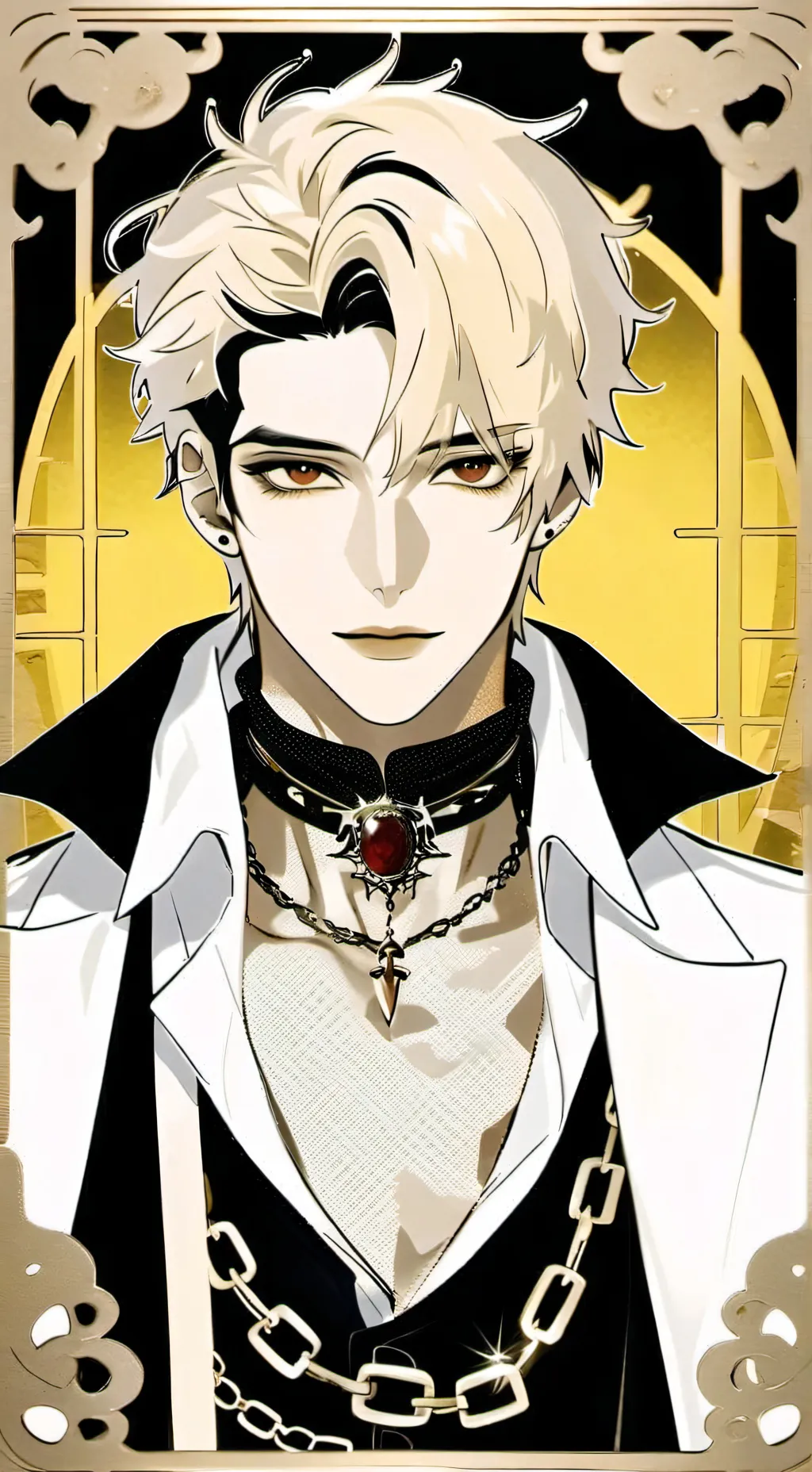 ai character: frère vampire  background