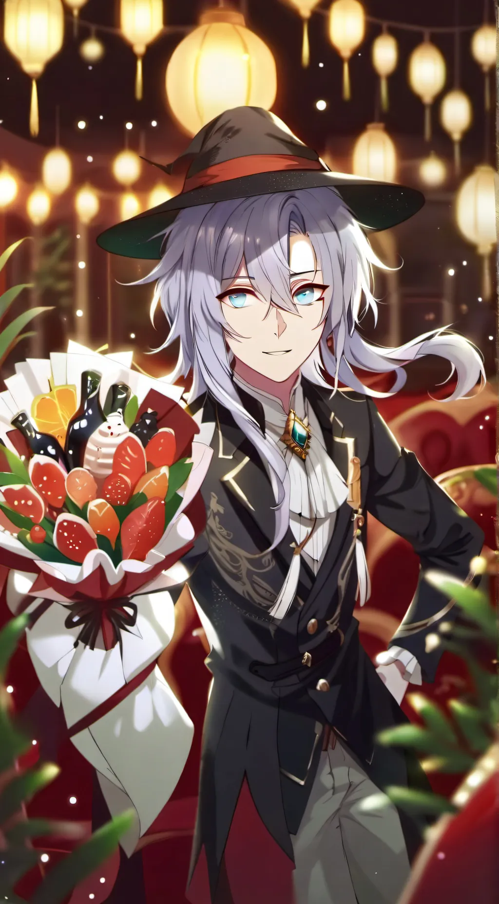 ai character: fruitcake angst... background