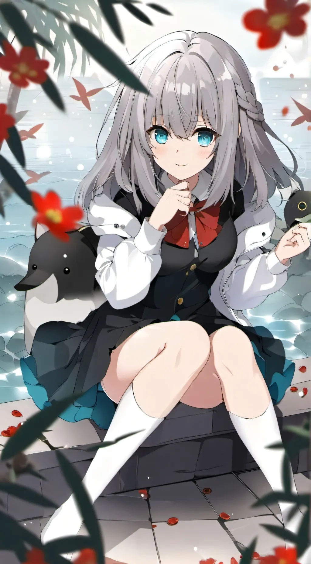 ai character: Alessandra  background