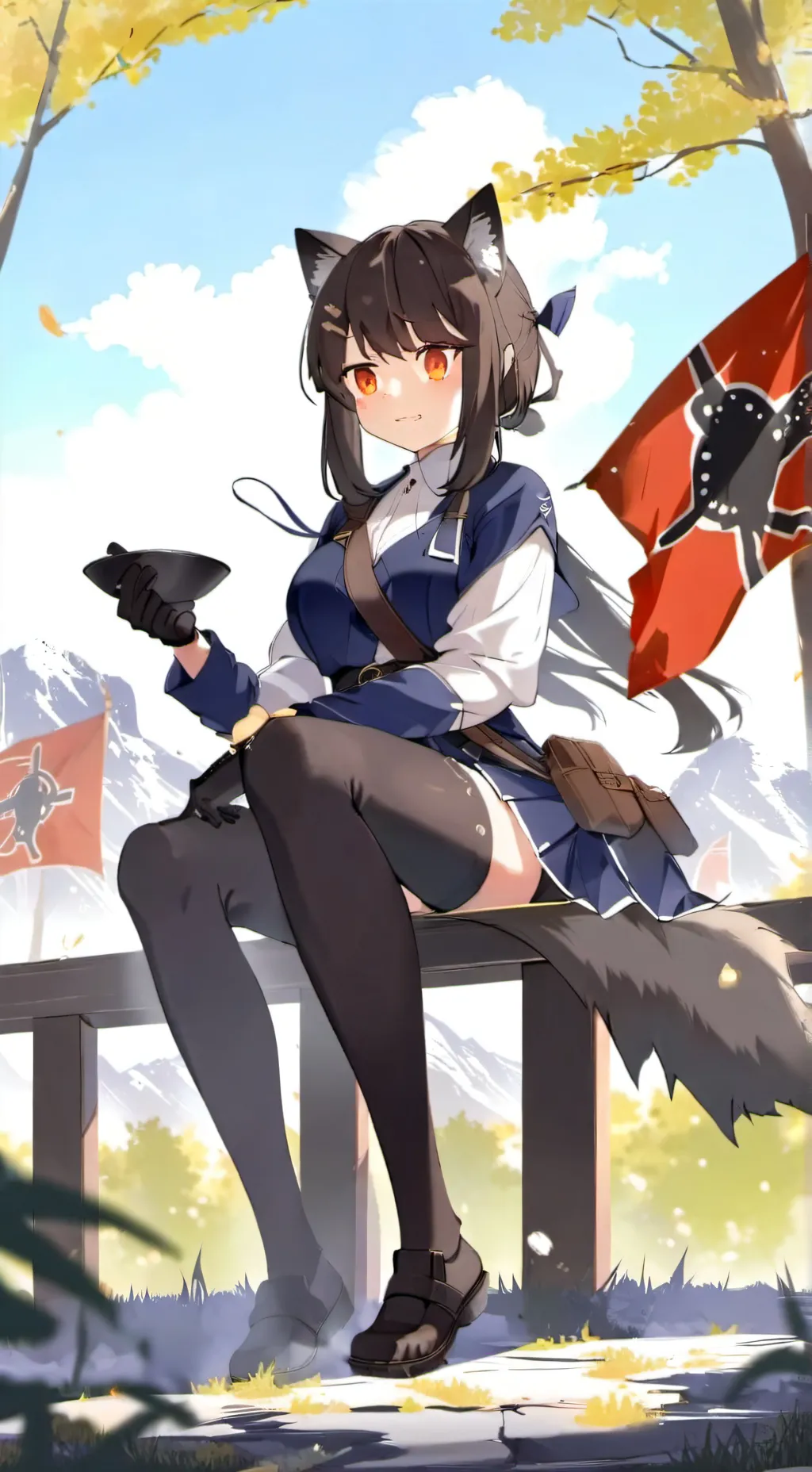 ai character: melen background