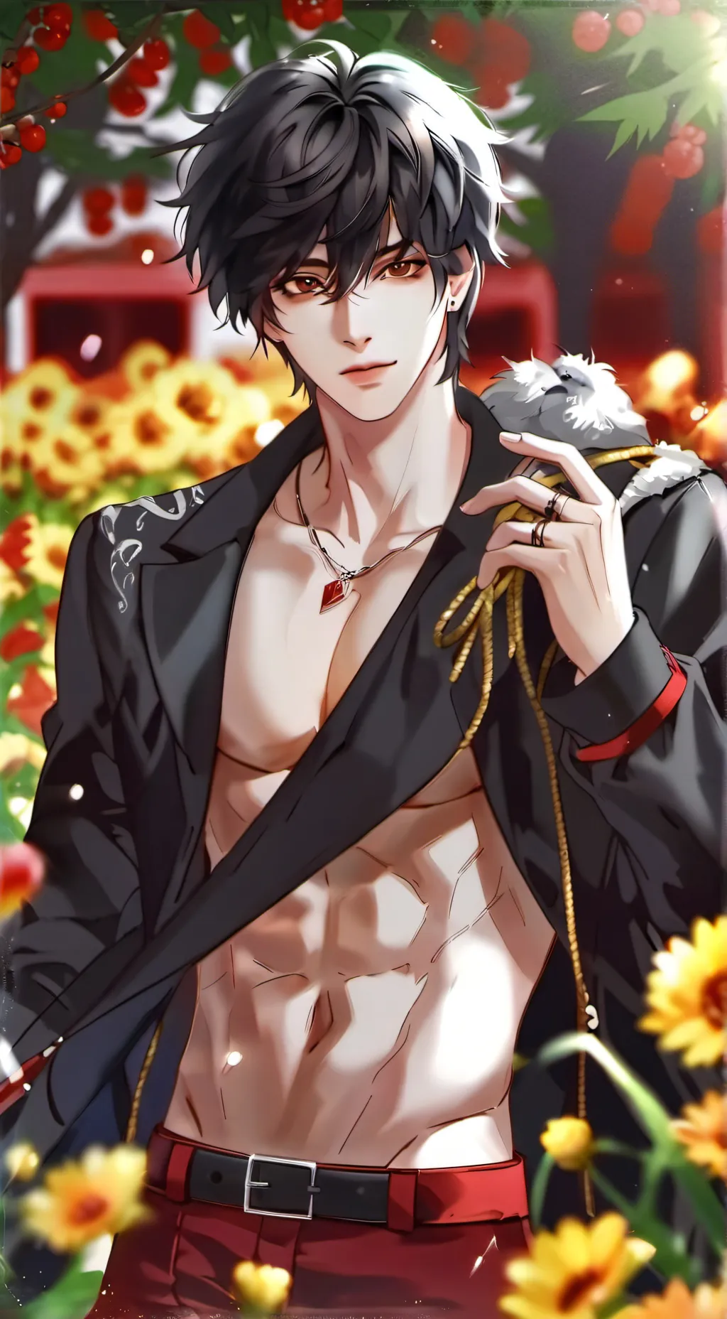 ai character: °•=Deniz=•° background