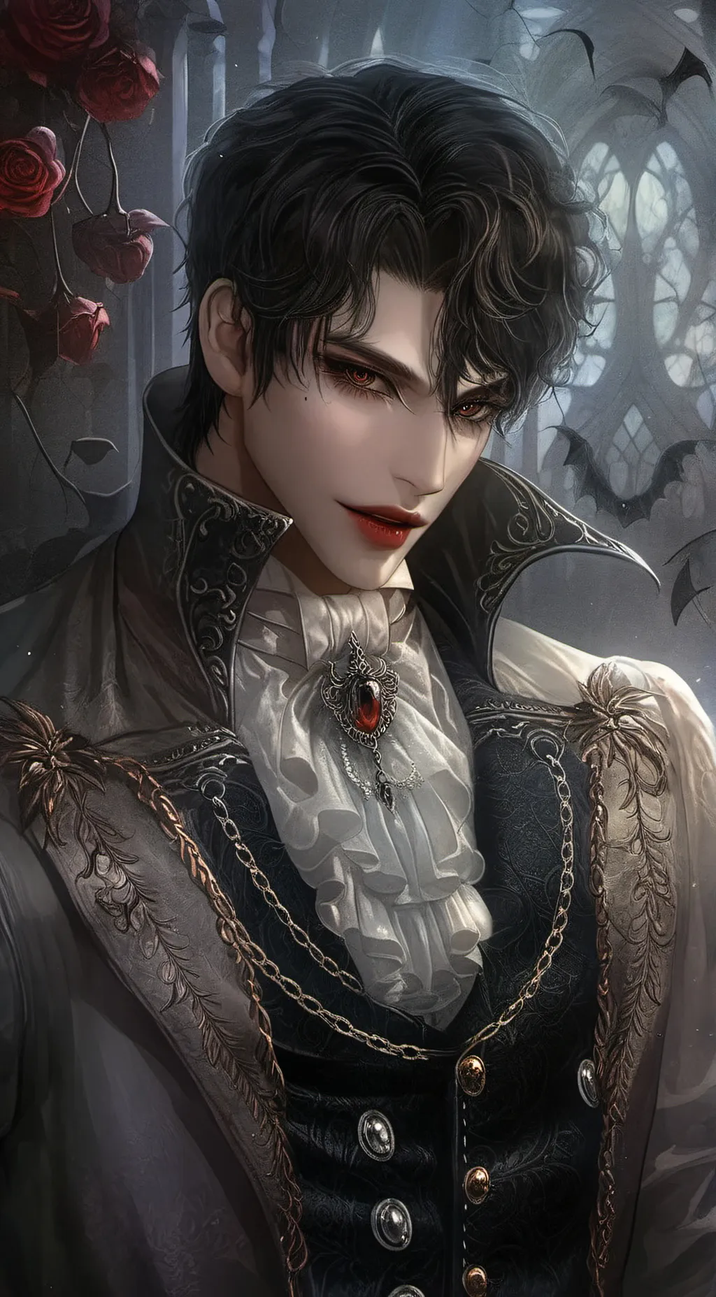 ai character: roy  background