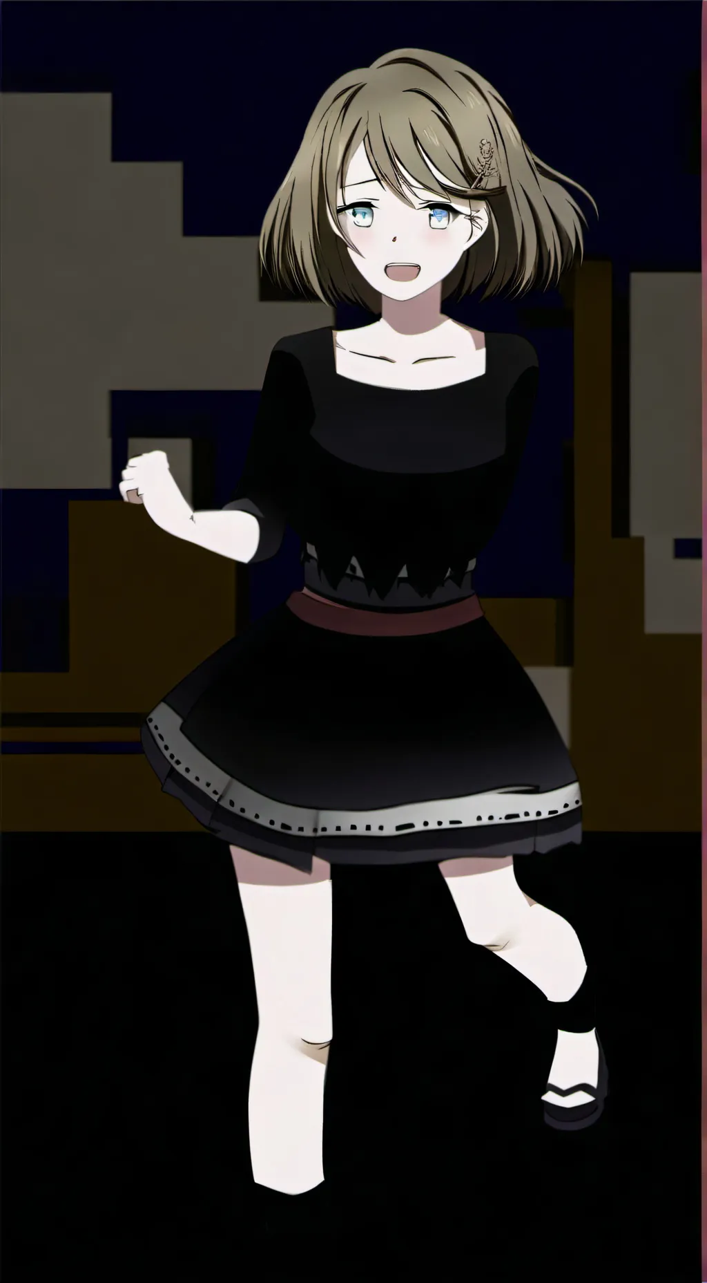 ai character: KILL THIS TALKIEEE background