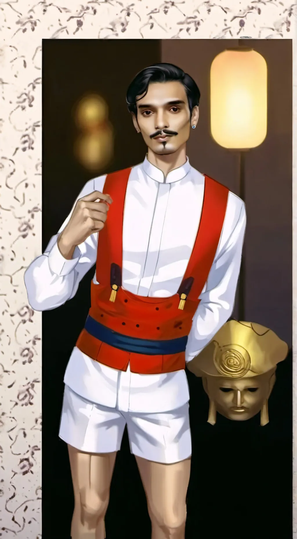 ai character: amir background