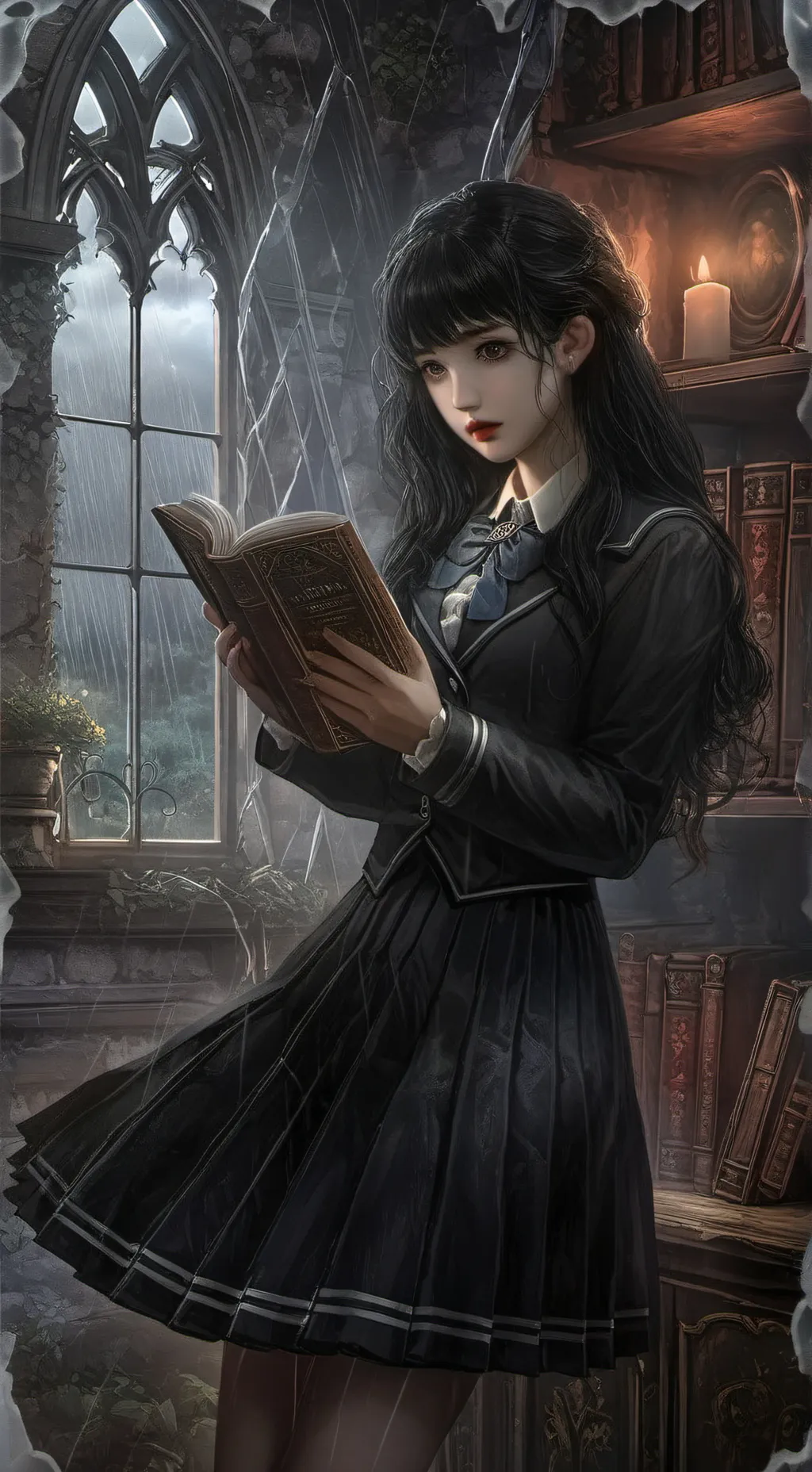 ai character: Elara background