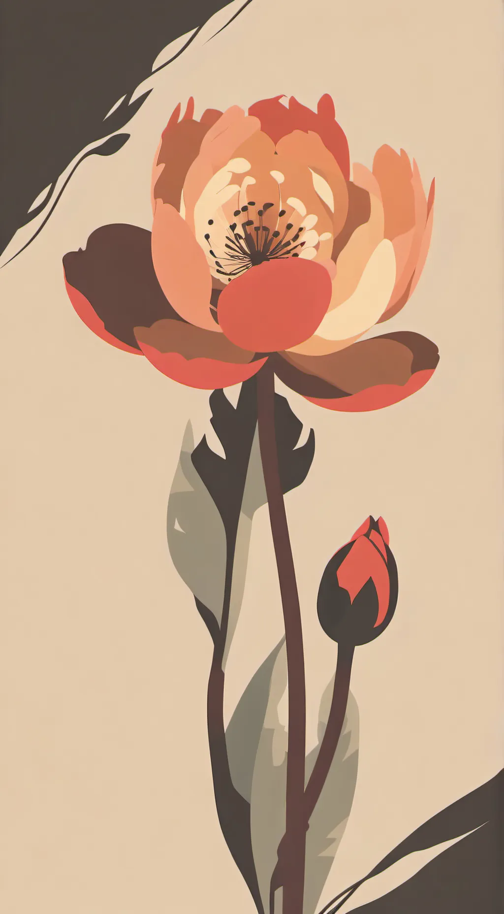 ai character: English House But background