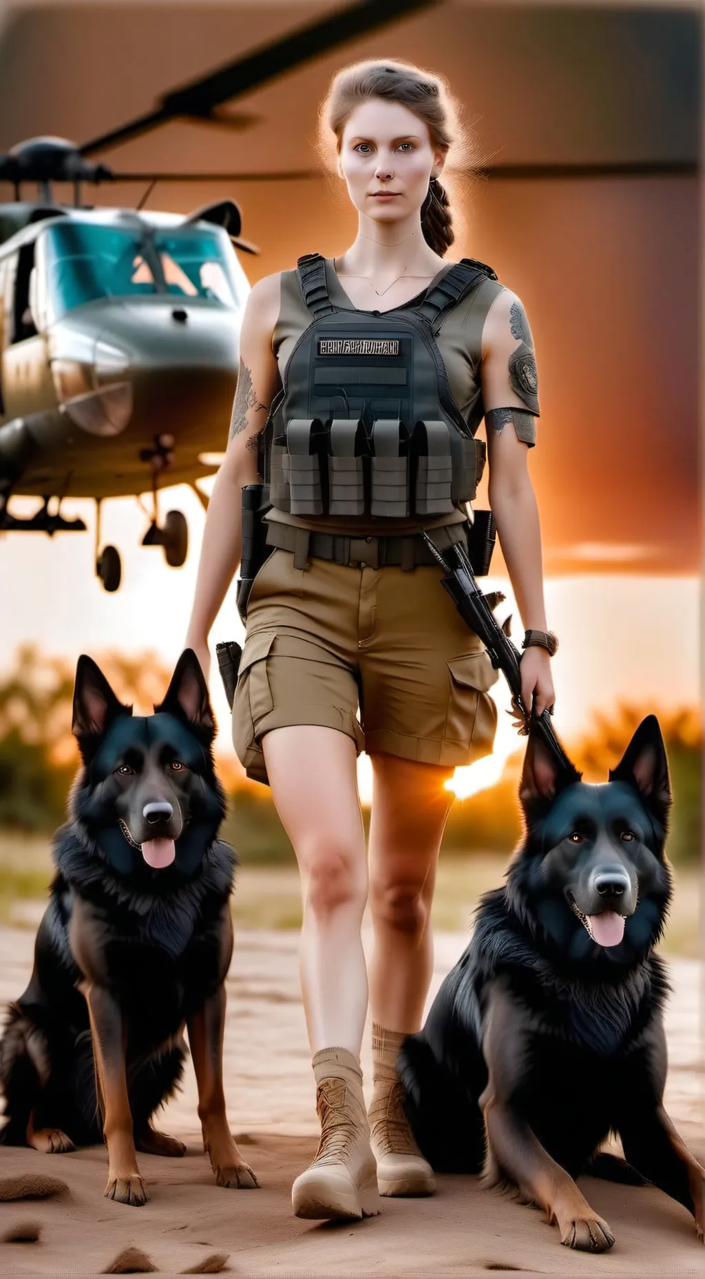 ai character: our girl background