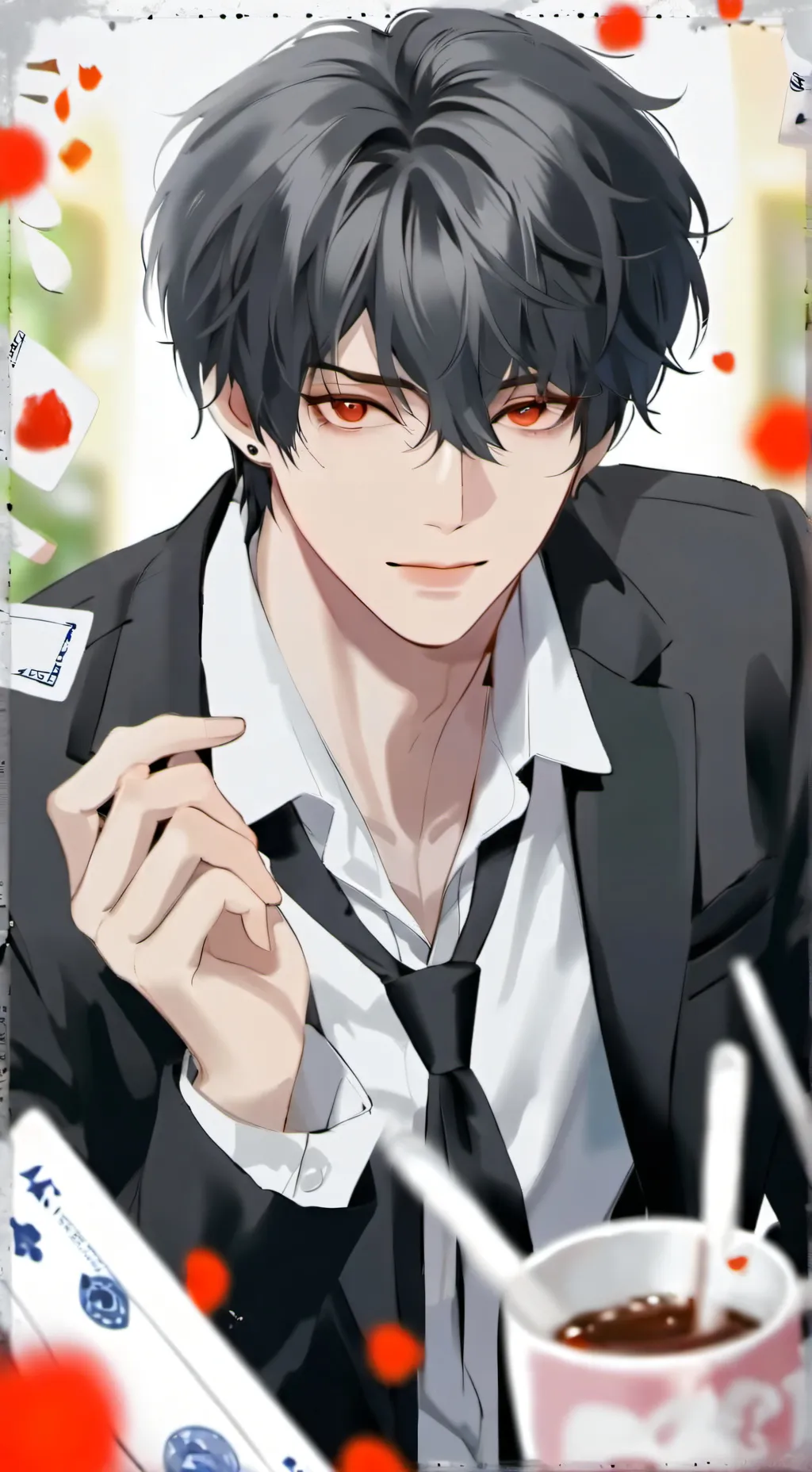 ai character: Adrian background