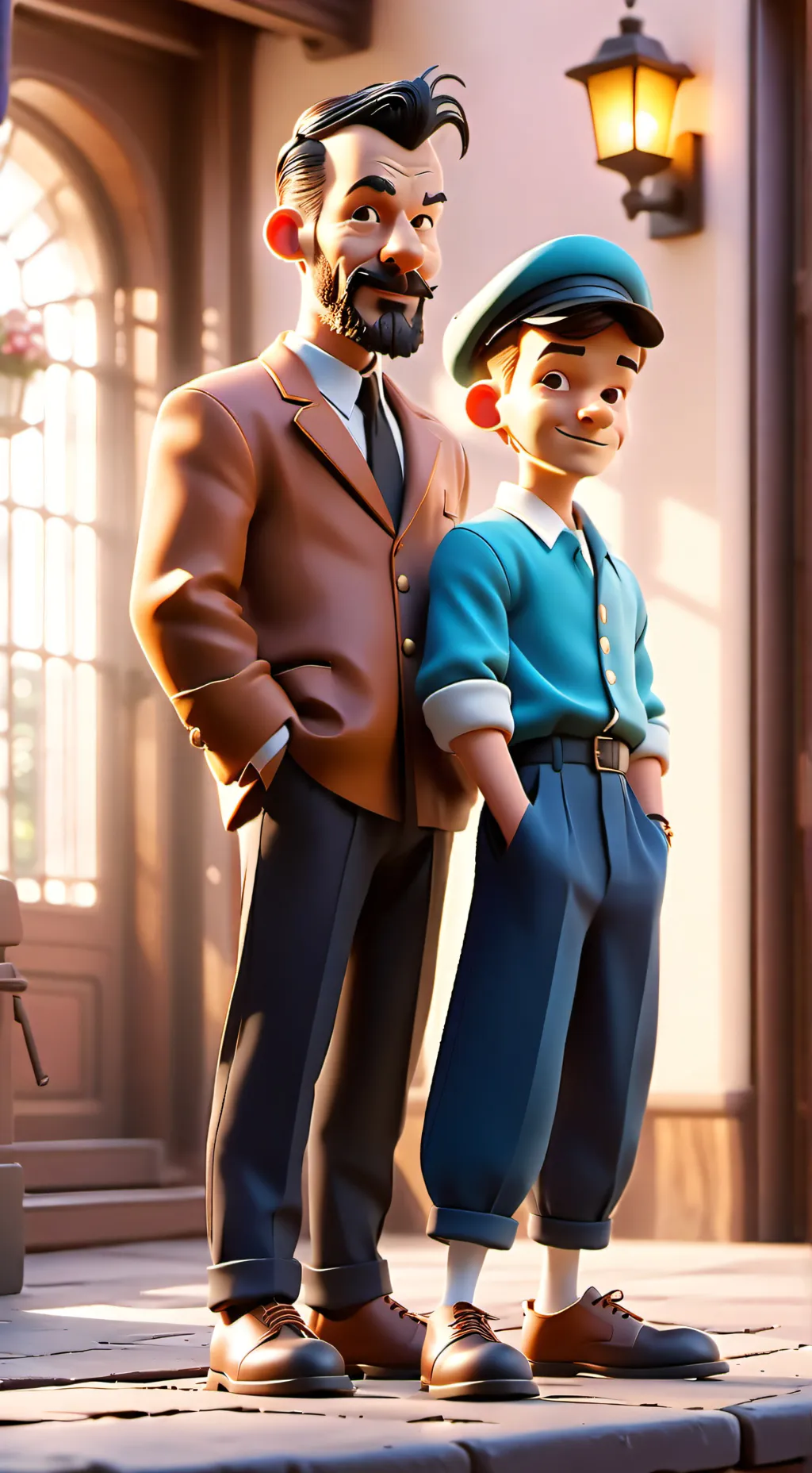 Talkie AI - Chat with Tintin and Haddock