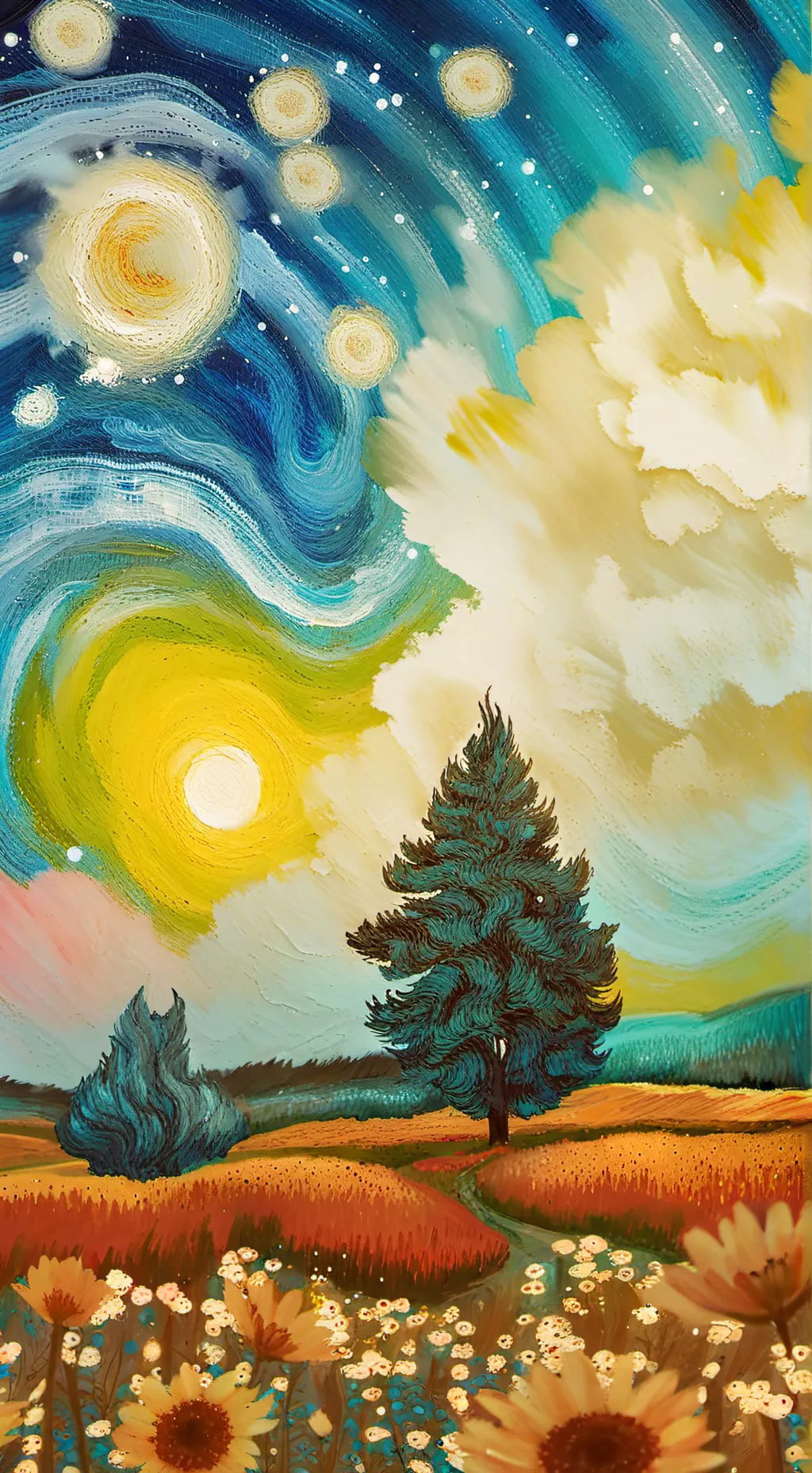 ai character: Lunar background