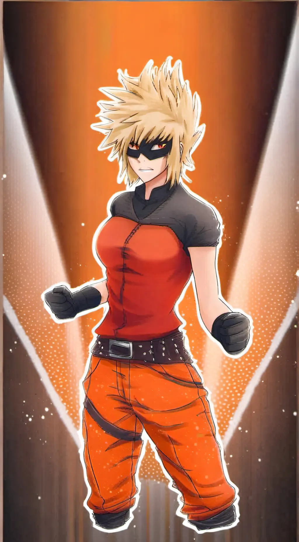 ai character: Kitsuki Bakugo background